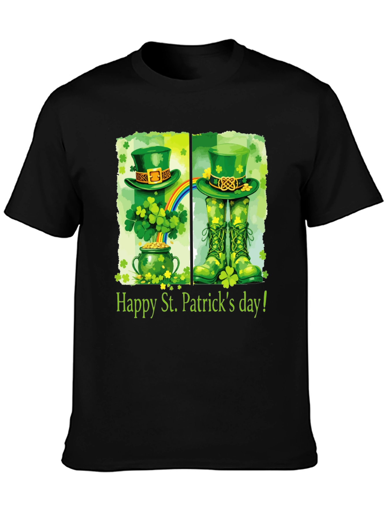 St. Patricks Day Graphic T-Shirt - Lucky Charm Style