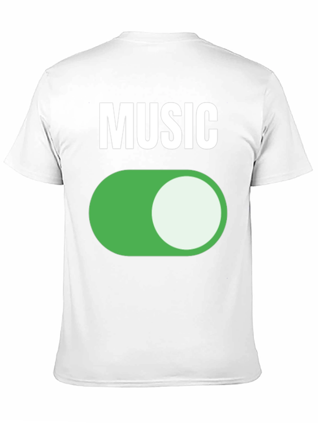 Music On Black T-Shirt