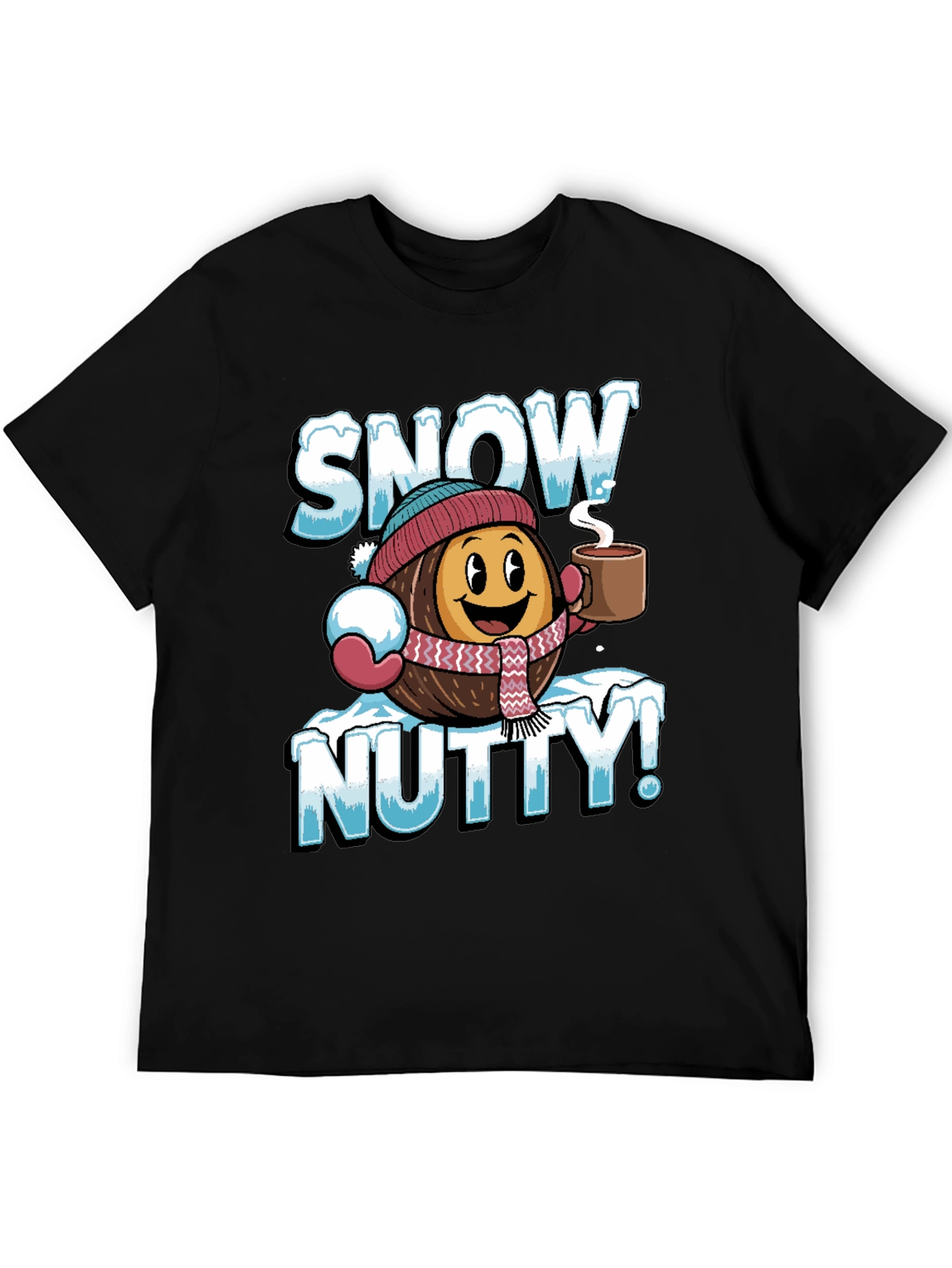 Snow Nutty Graphic Tee - Winter Holiday Fun!