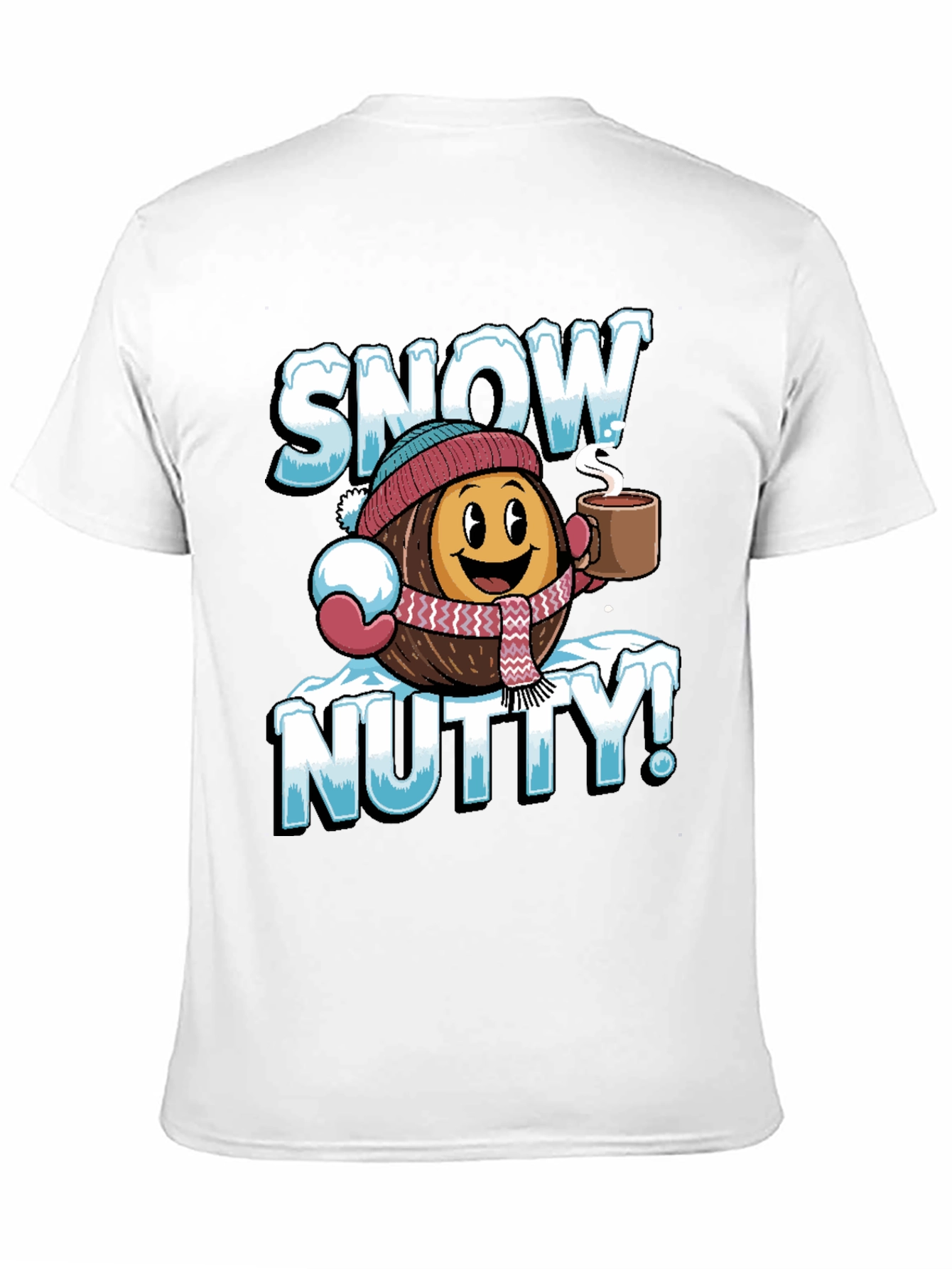 Snow Nutty Graphic Tee - Winter Holiday Fun!
