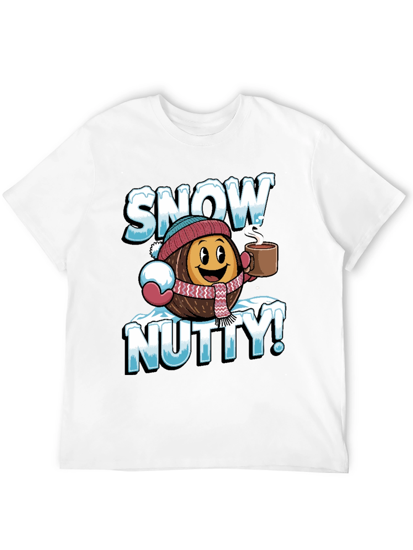 Snow Nutty Graphic Tee - Winter Holiday Fun!