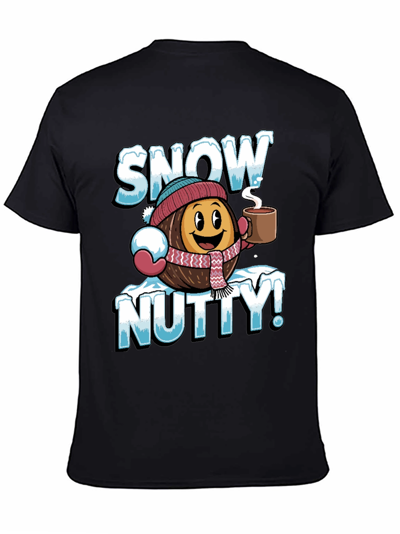 Snow Nutty Graphic Tee - Winter Holiday Fun!