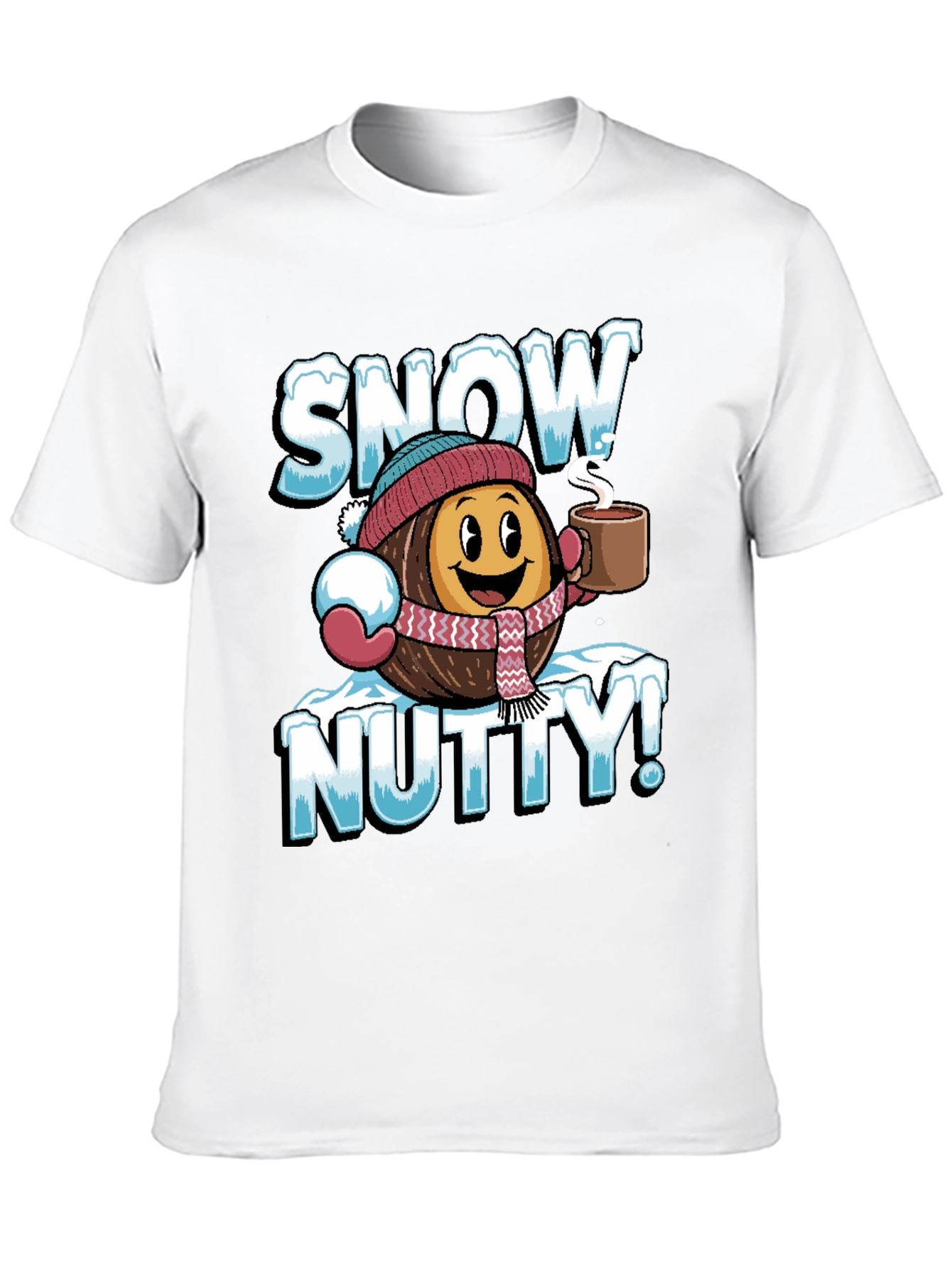 Snow Nutty Graphic Tee - Winter Holiday Fun!