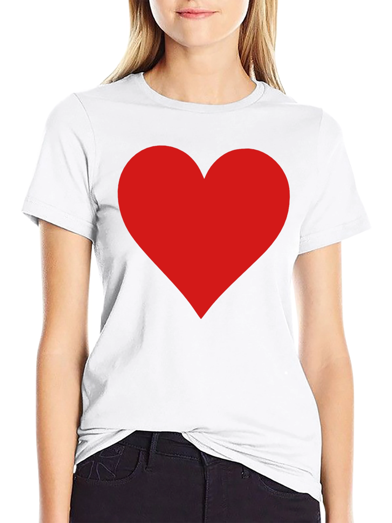 Bold Heart Graphic Tee - Express Your Love!