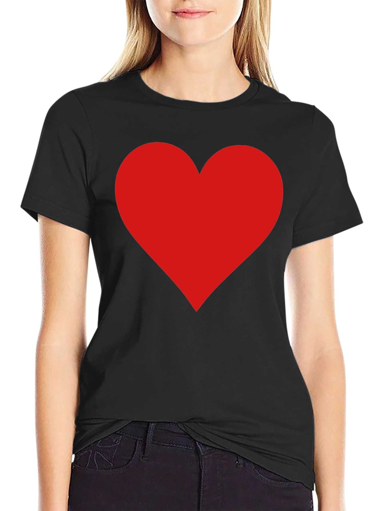 Bold Heart Graphic Tee - Express Your Love!