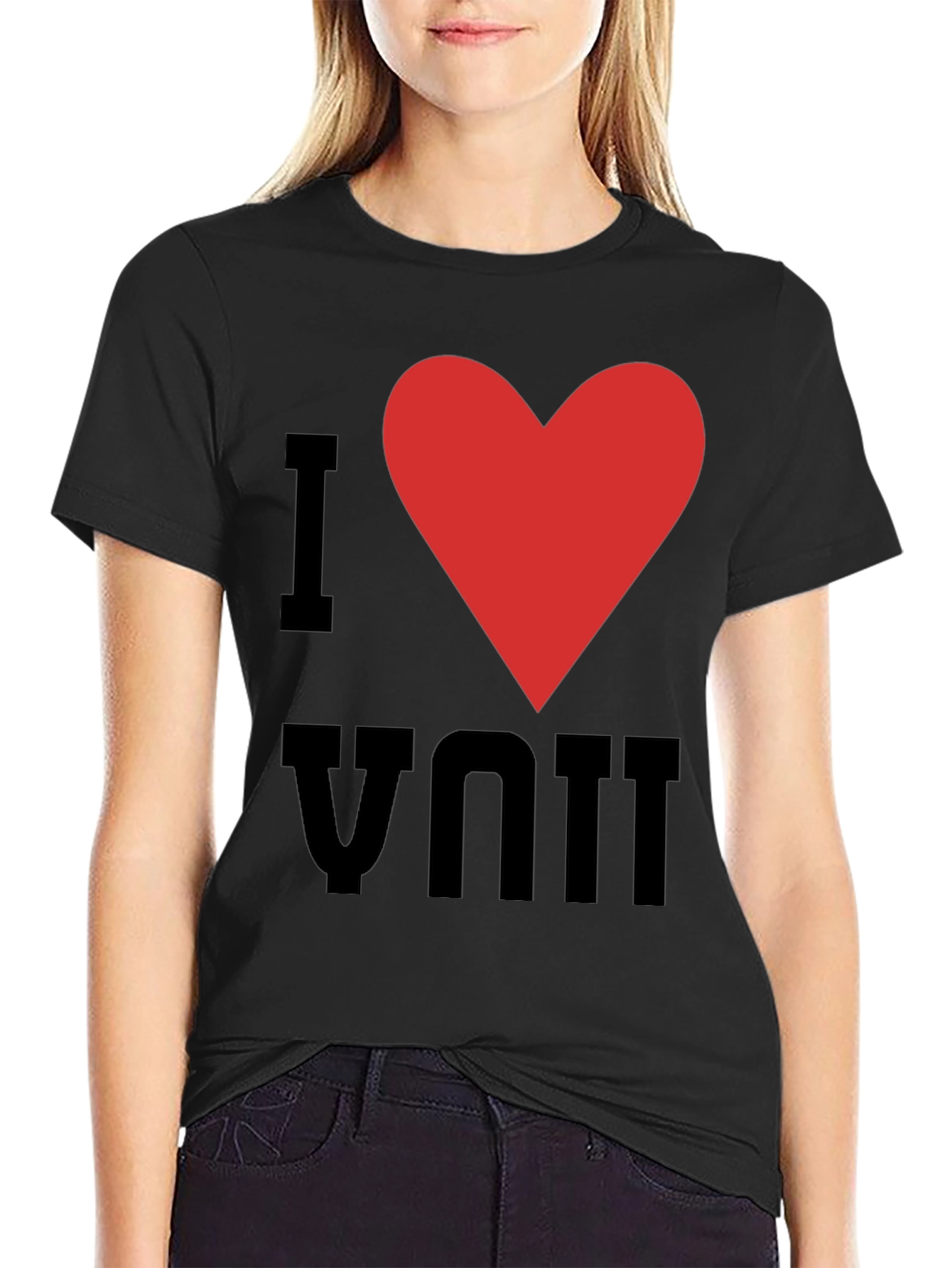 I Heart You Graphic Tee - Soft Cotton Blend