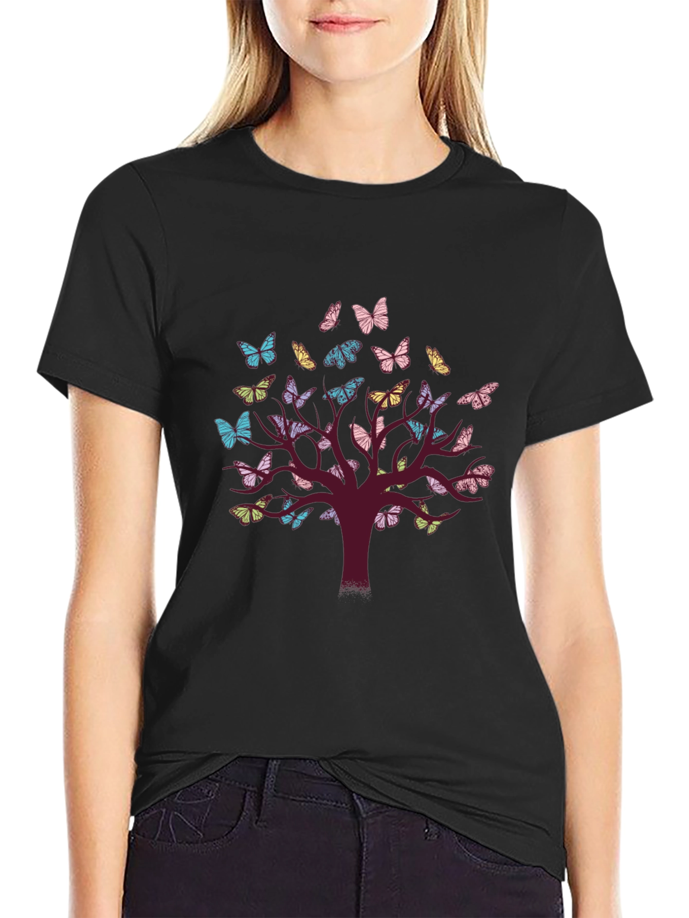 Butterfly Tree Graphic Tee - Unisex