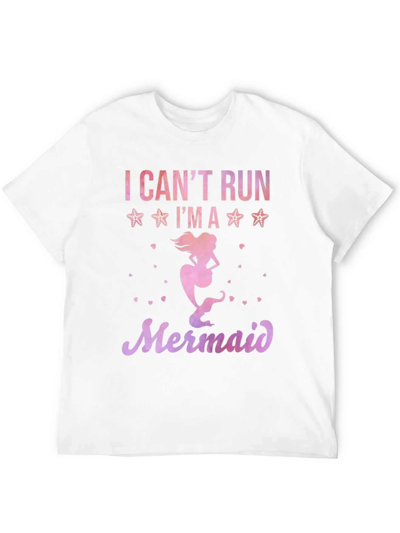 I Cant Run Im A Mermaid Graphic Tee