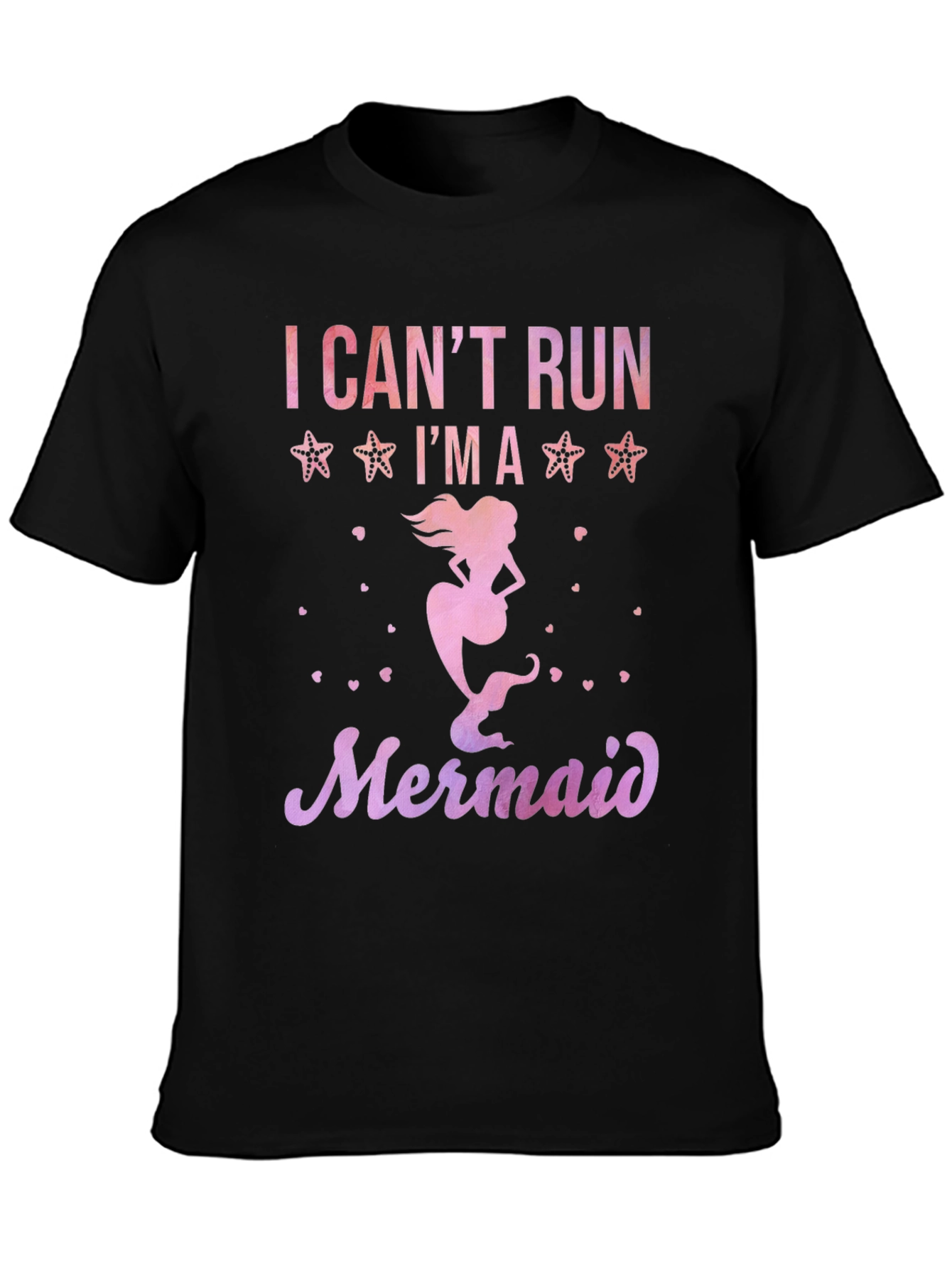 I Cant Run Im A Mermaid Graphic Tee
