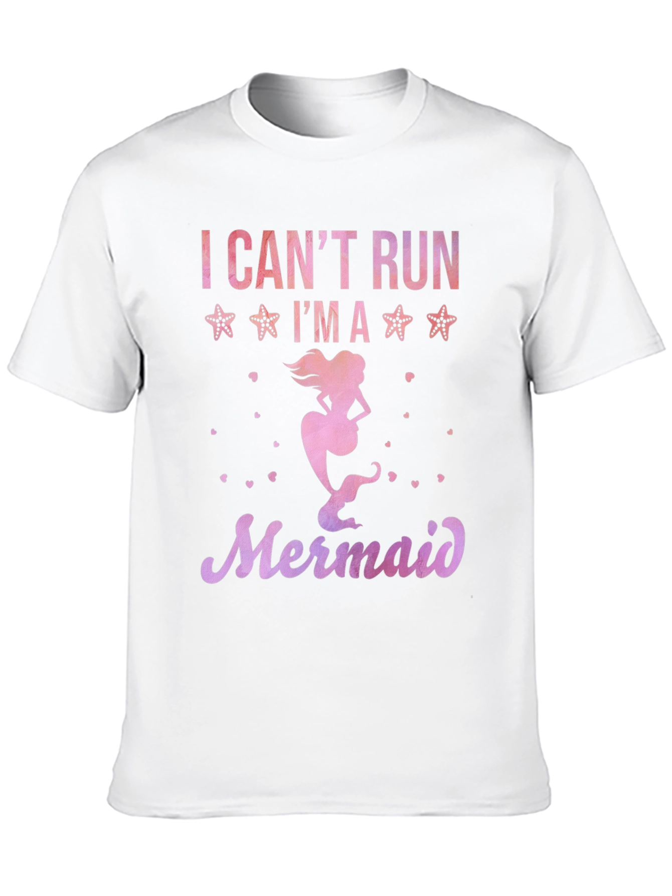 I Cant Run Im A Mermaid Graphic Tee