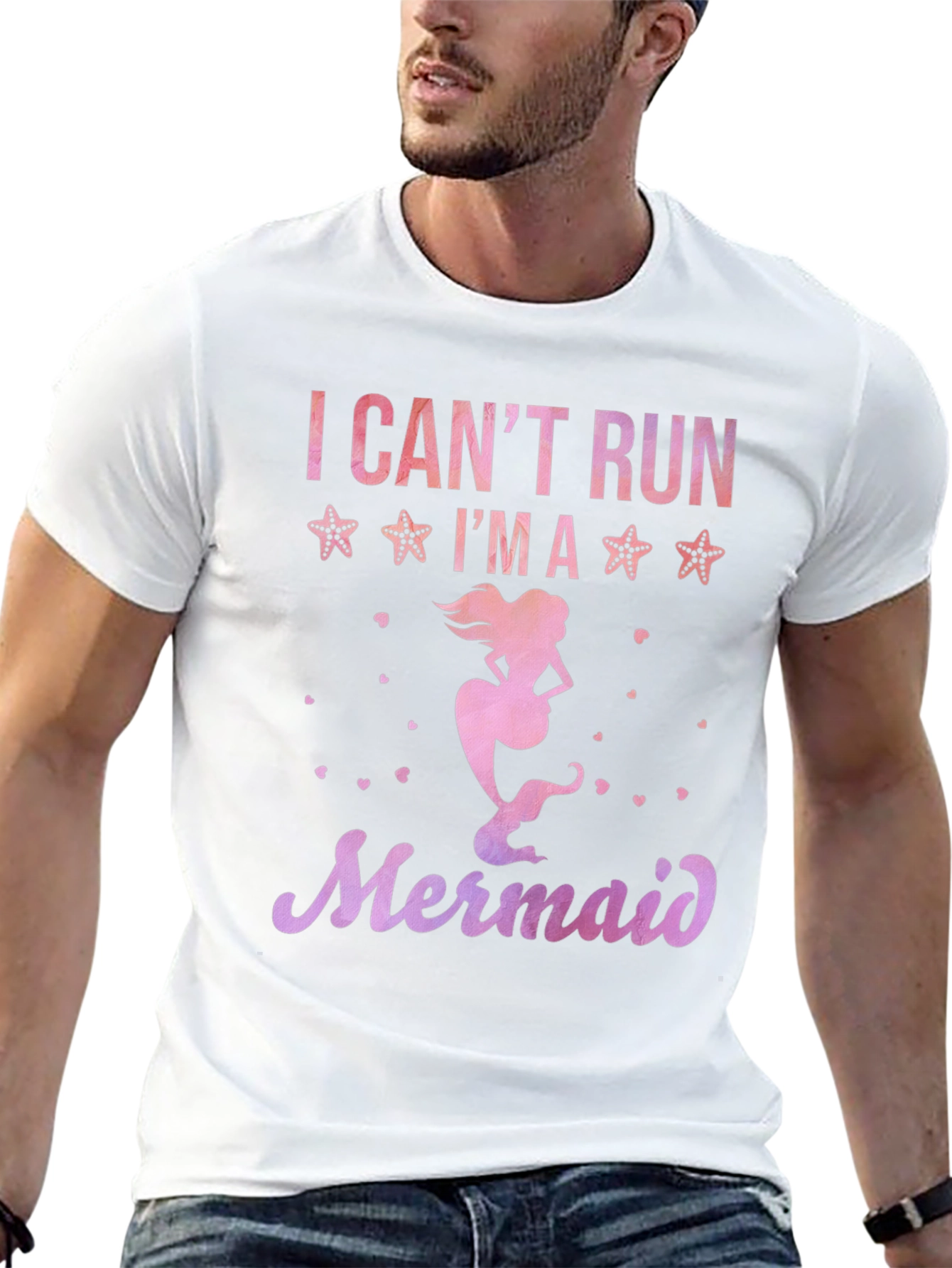 I Cant Run Im A Mermaid Graphic Tee