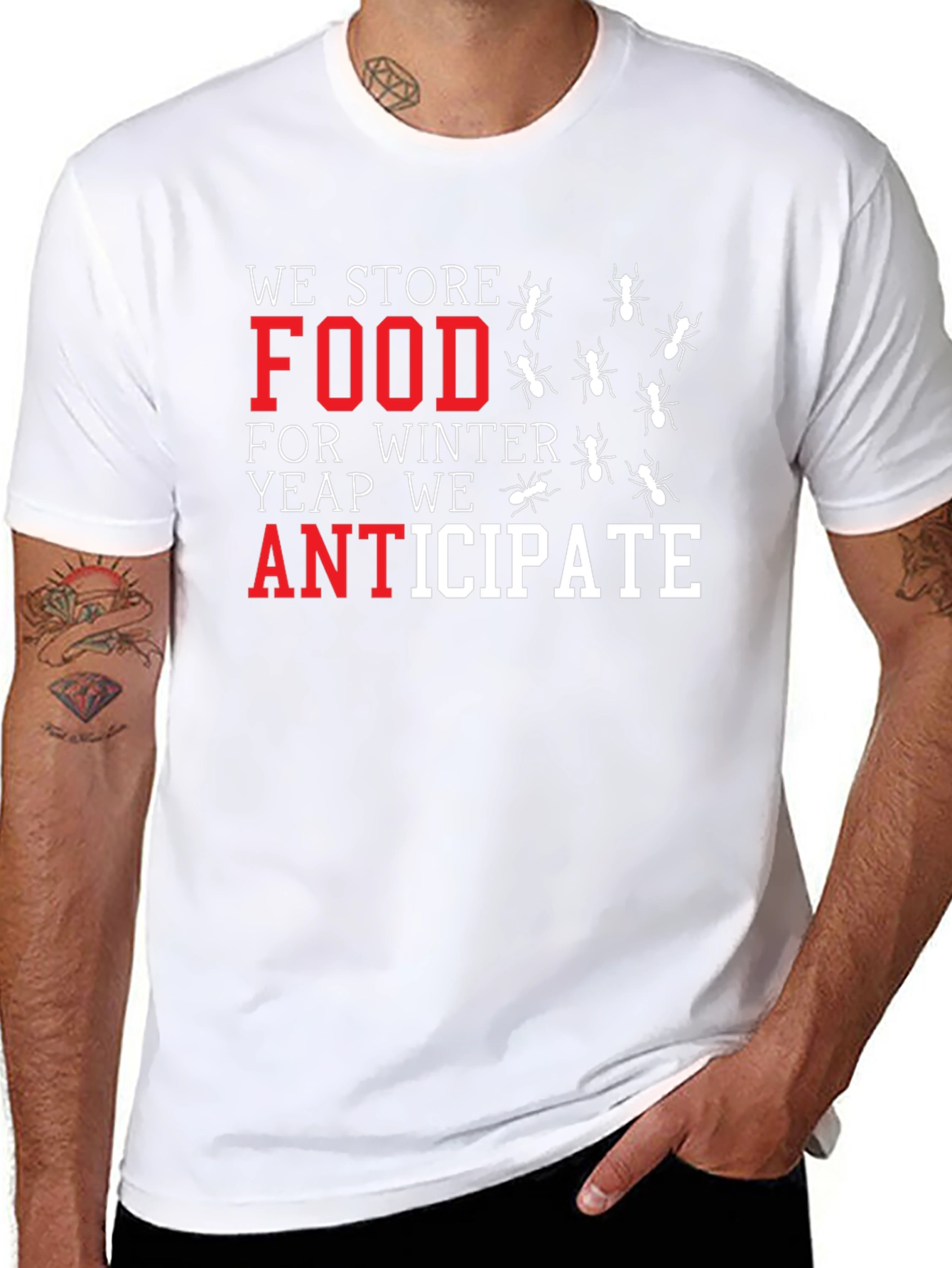 Ant-icipate Black Graphic T-Shirt