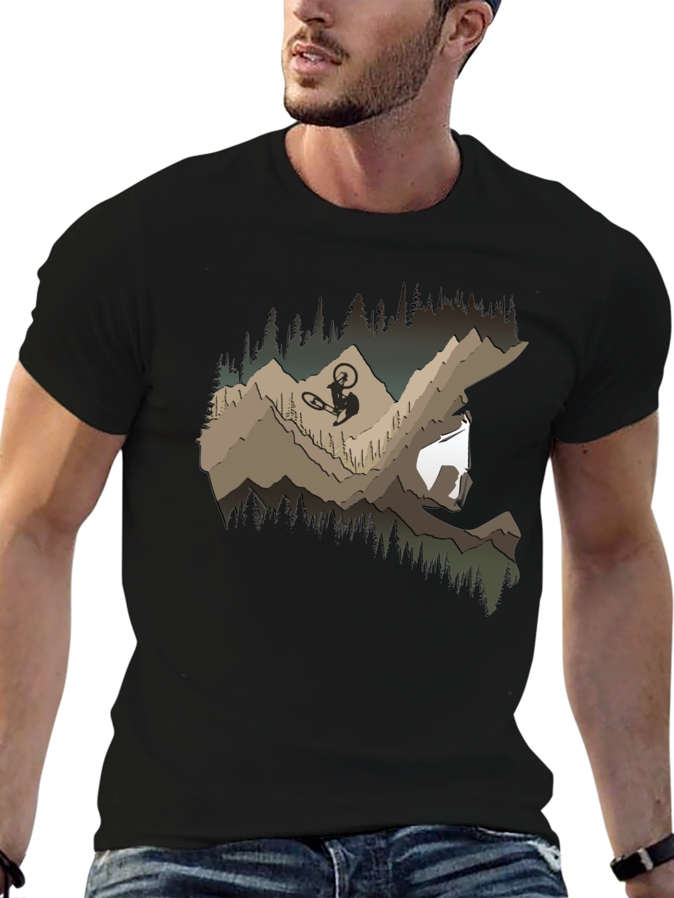 Mountain Biker Adventure T-Shirt