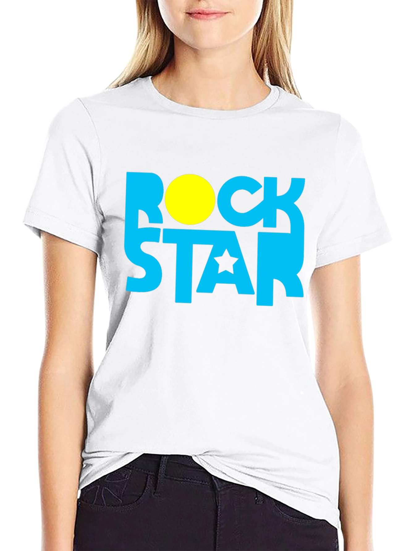 Rockstar Graphic T-Shirt - Classic Crew Neck