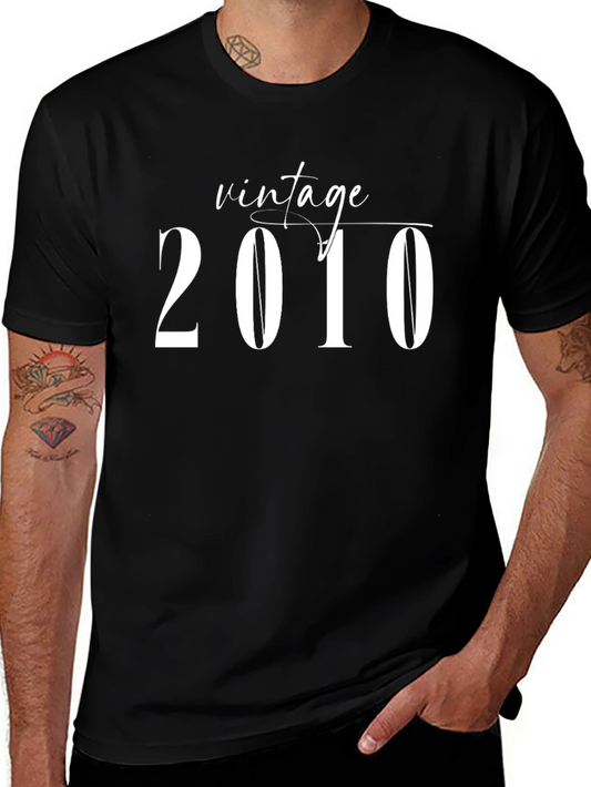Vintage 2010 Graphic Tee - Retro Style