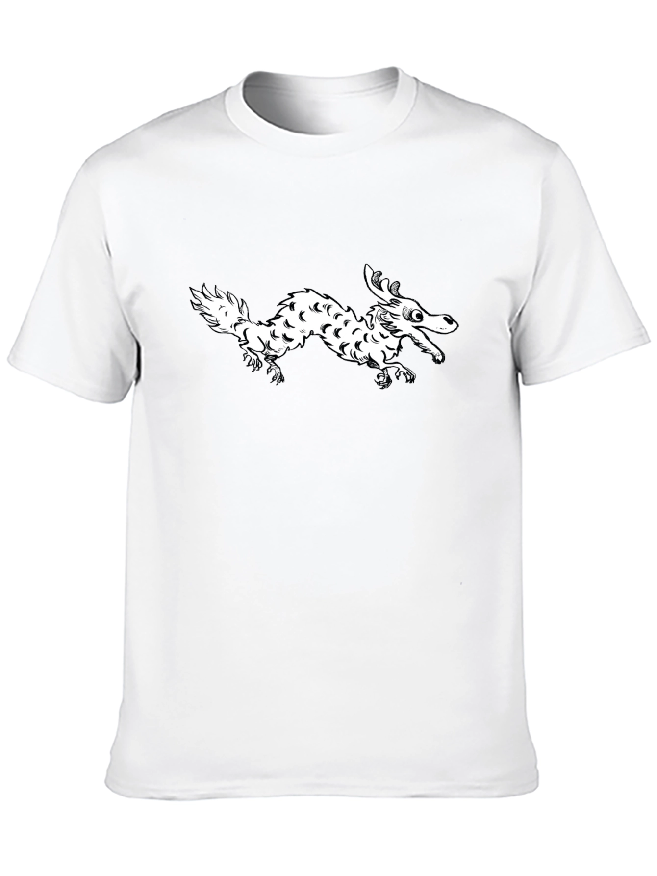 Dragon Graphic Black T-Shirt