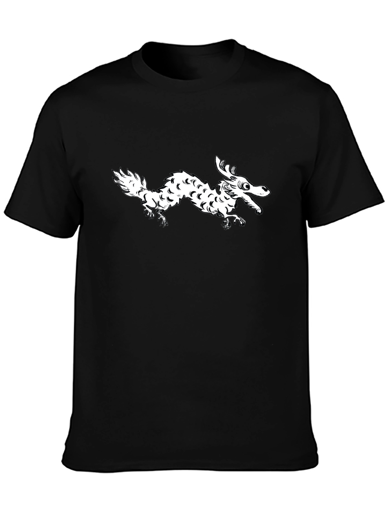 Dragon Graphic Black T-Shirt