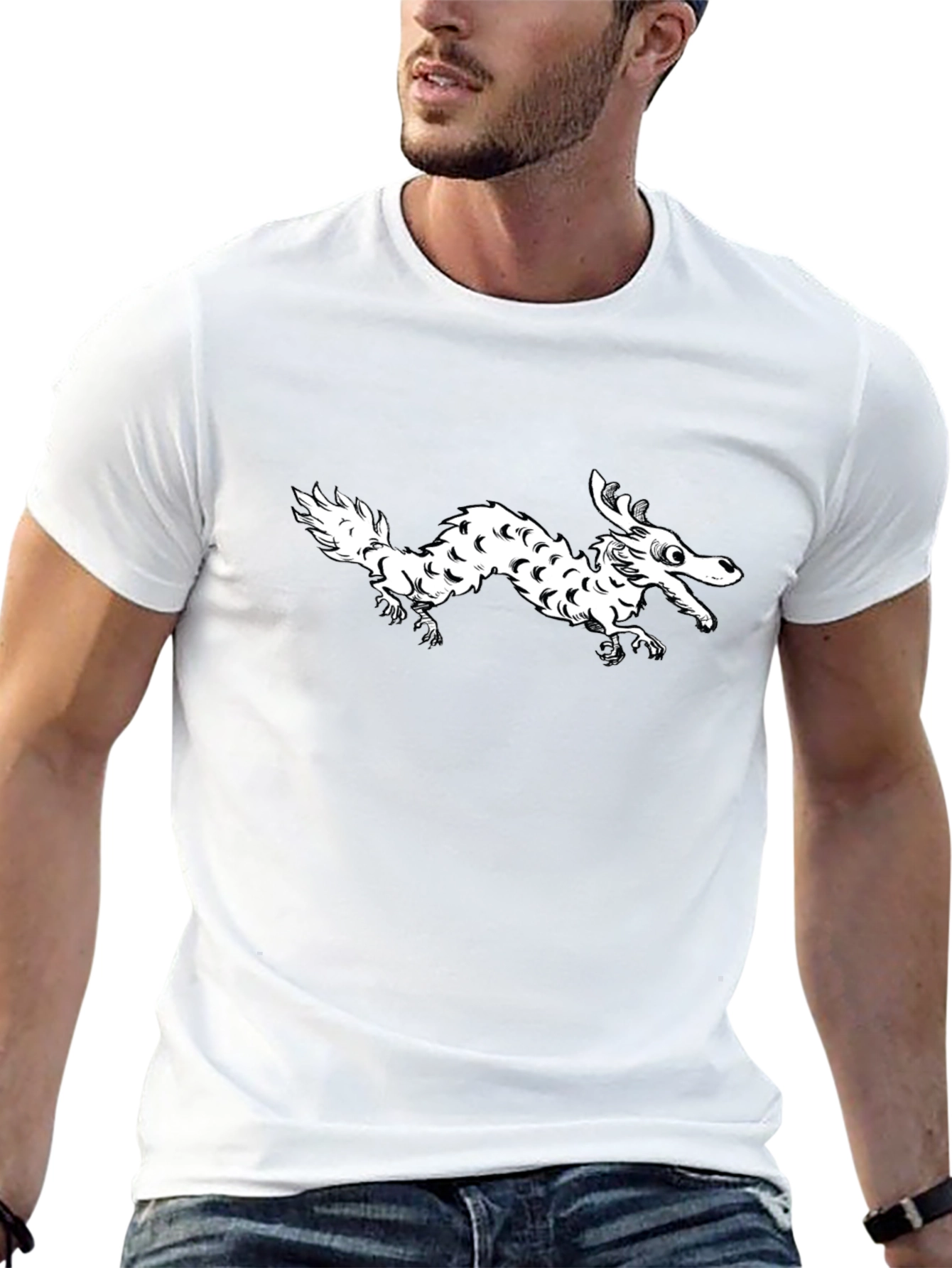 Dragon Graphic Black T-Shirt