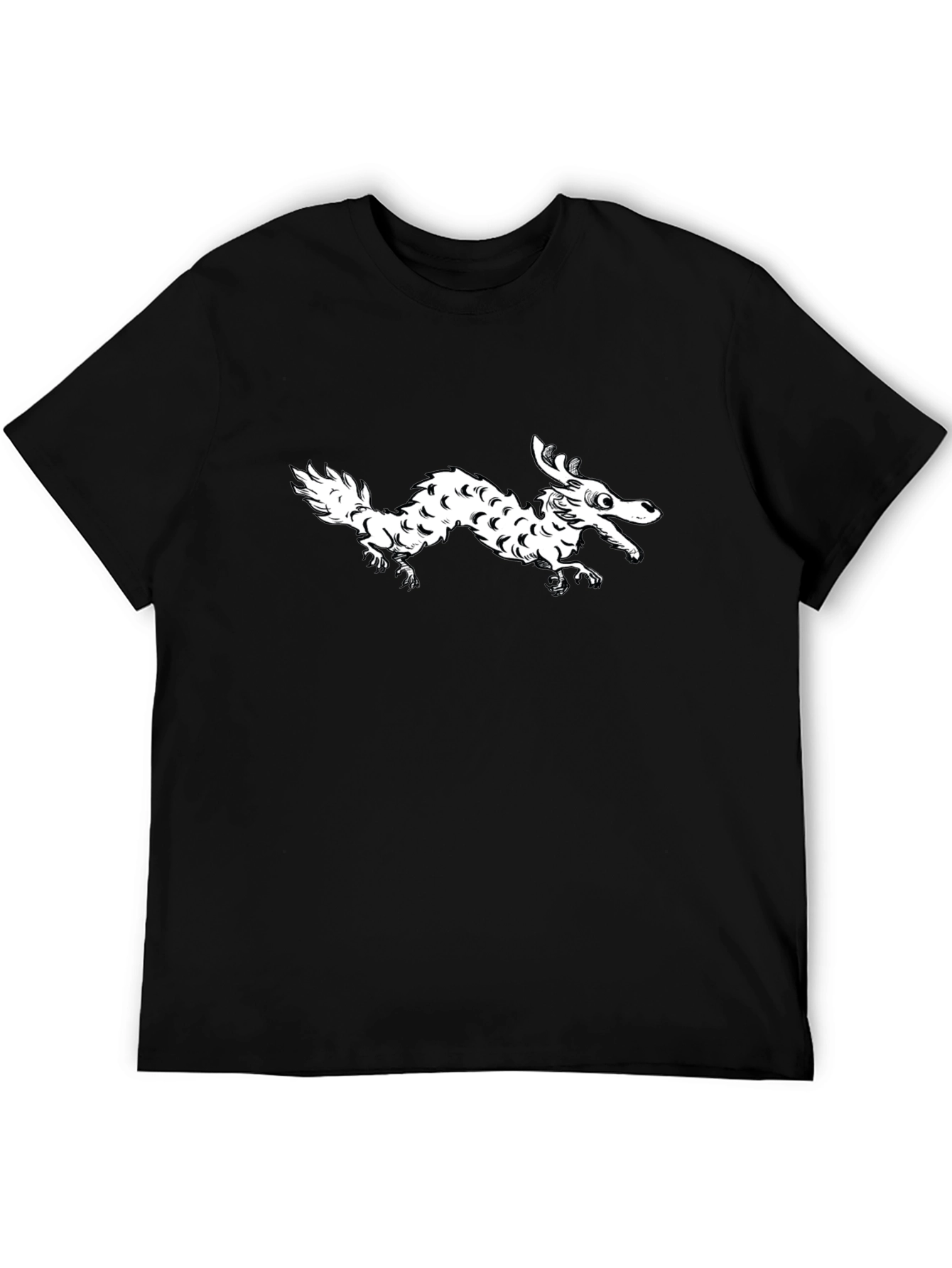 Dragon Graphic Black T-Shirt