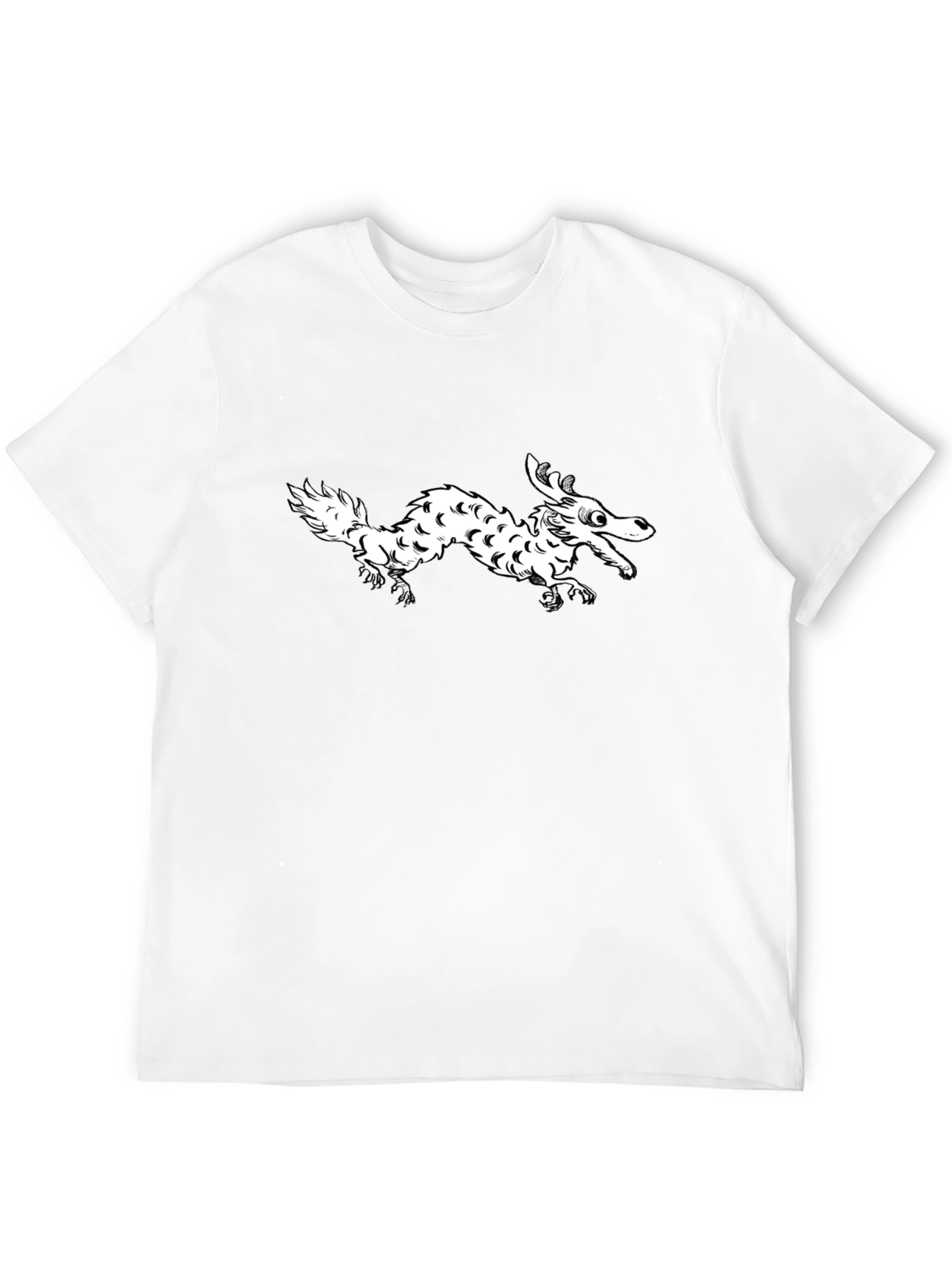 Dragon Graphic Black T-Shirt