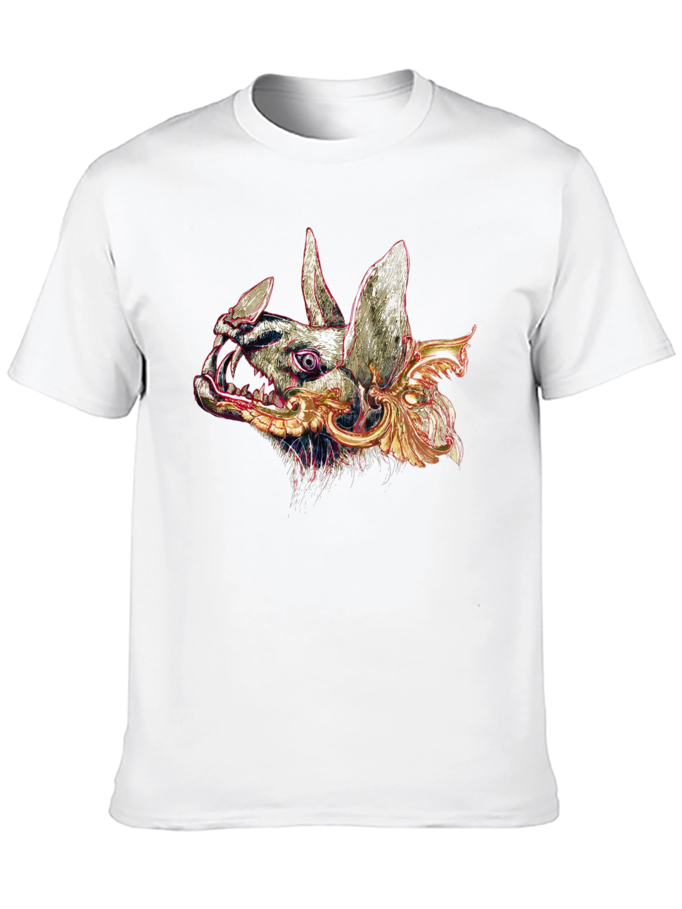 Graphic Bat T-Shirt - Black