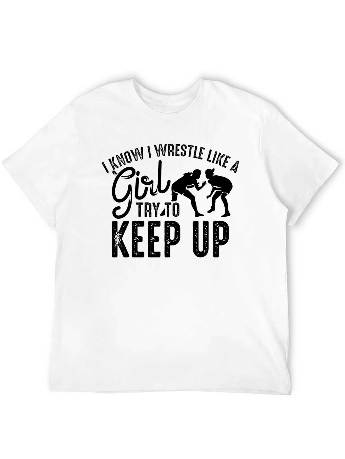 I Wrestle Like a Girl T-Shirt