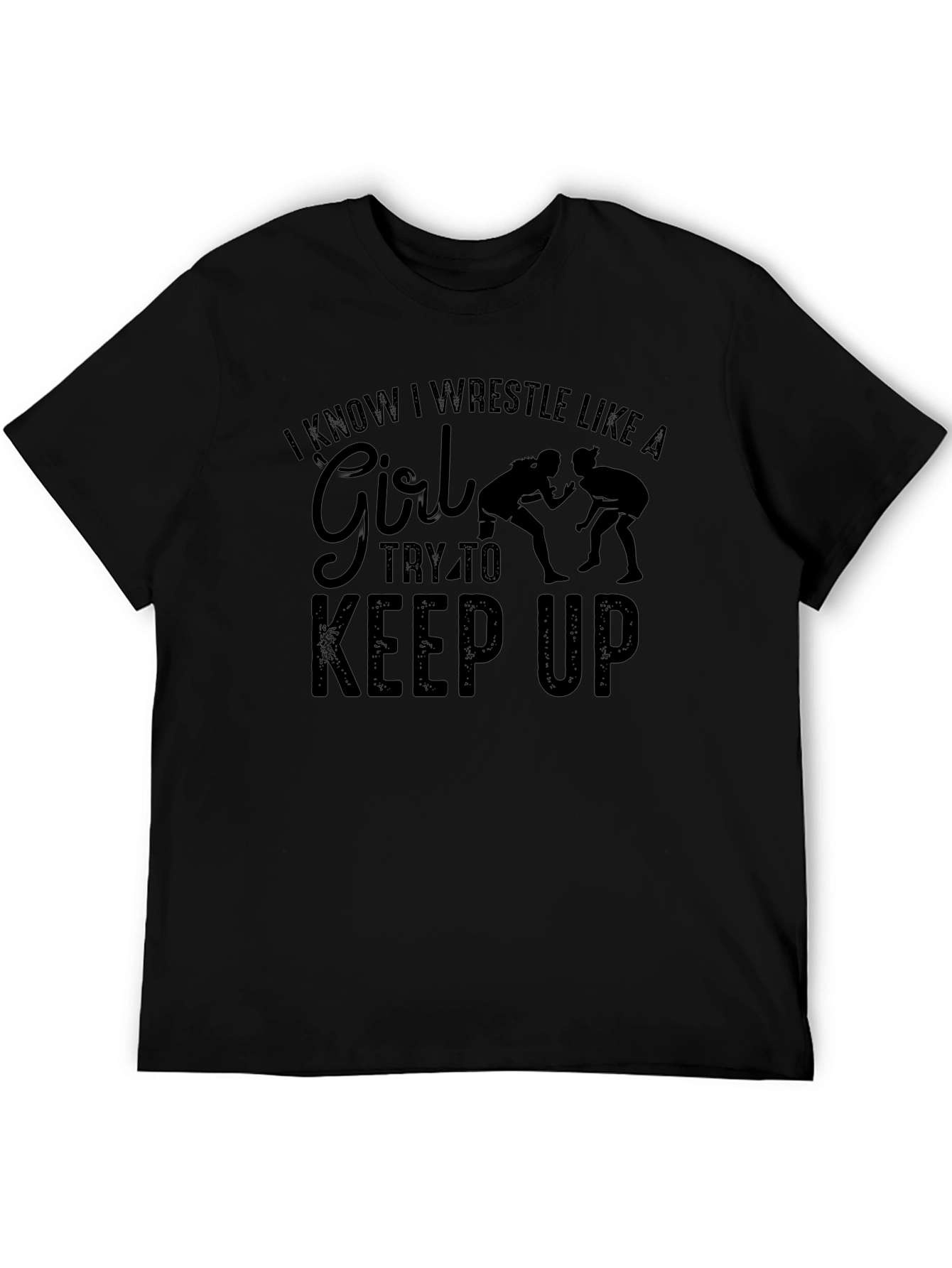 I Wrestle Like a Girl T-Shirt