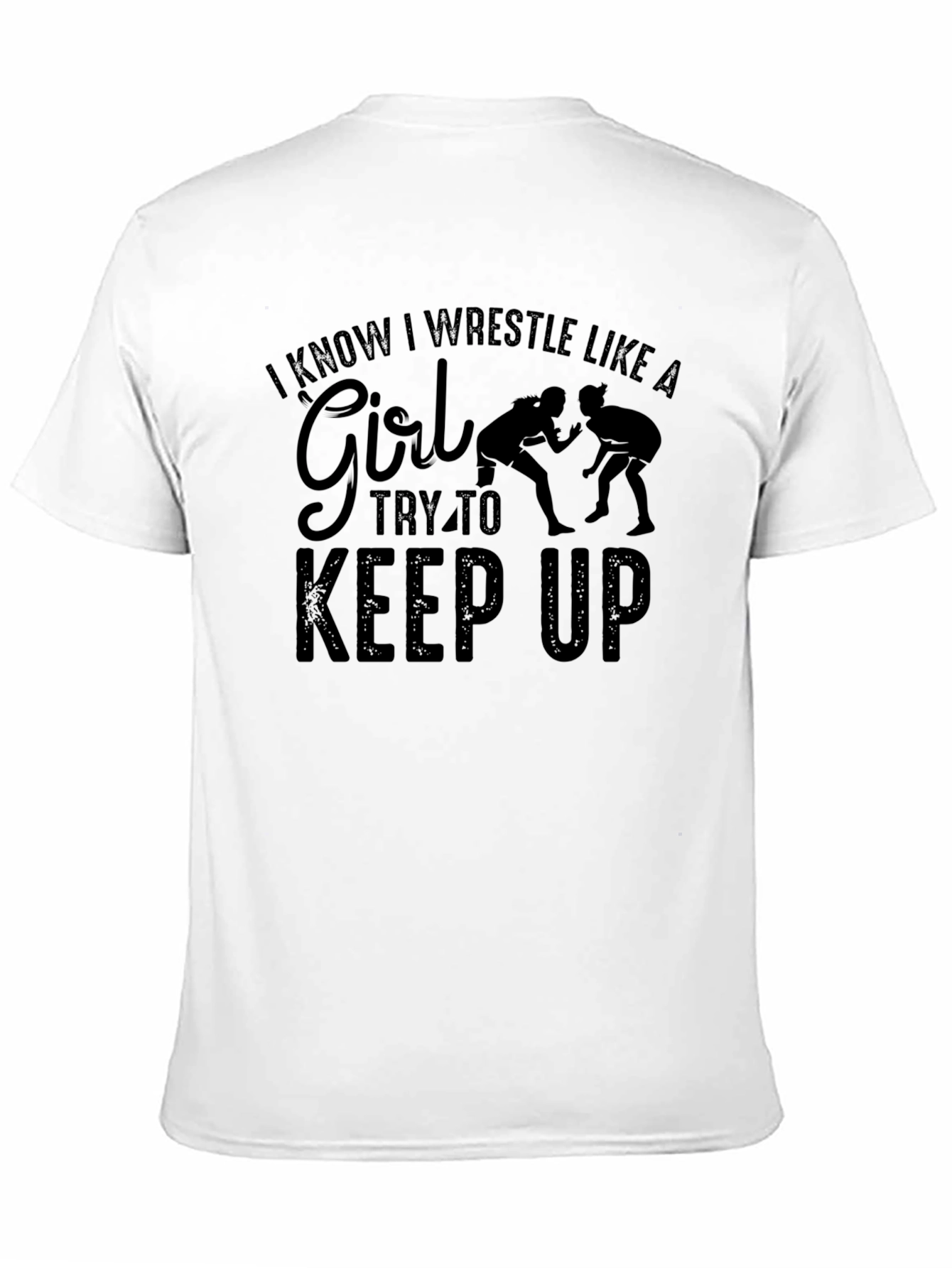 I Wrestle Like a Girl T-Shirt