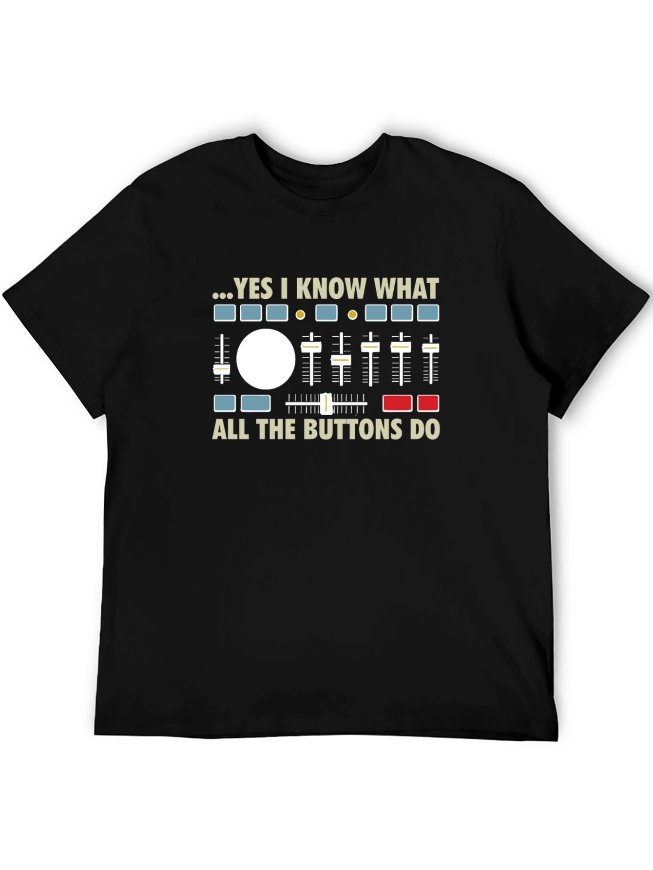DJ Mixer Graphic T-Shirt