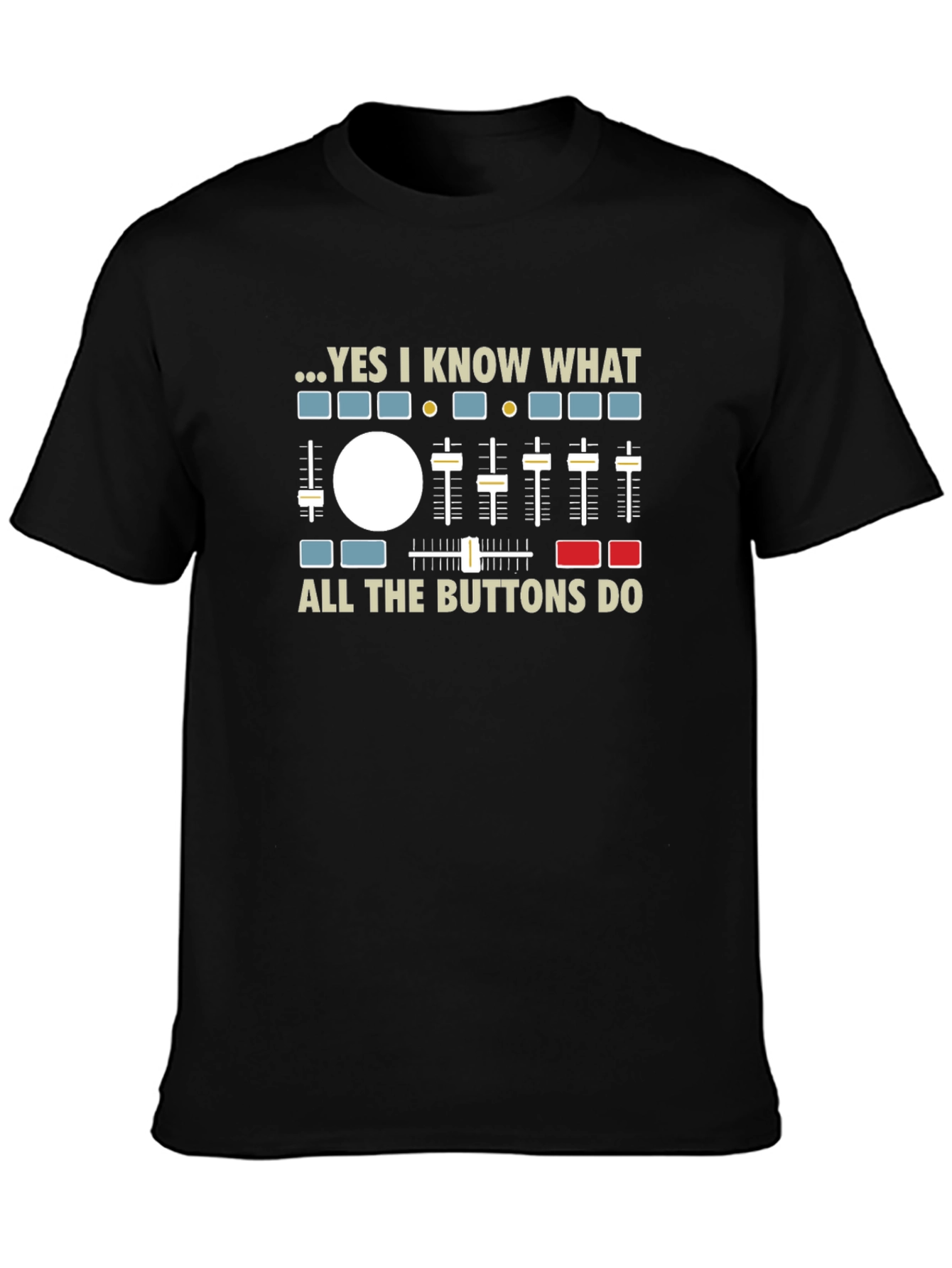 DJ Mixer Graphic T-Shirt