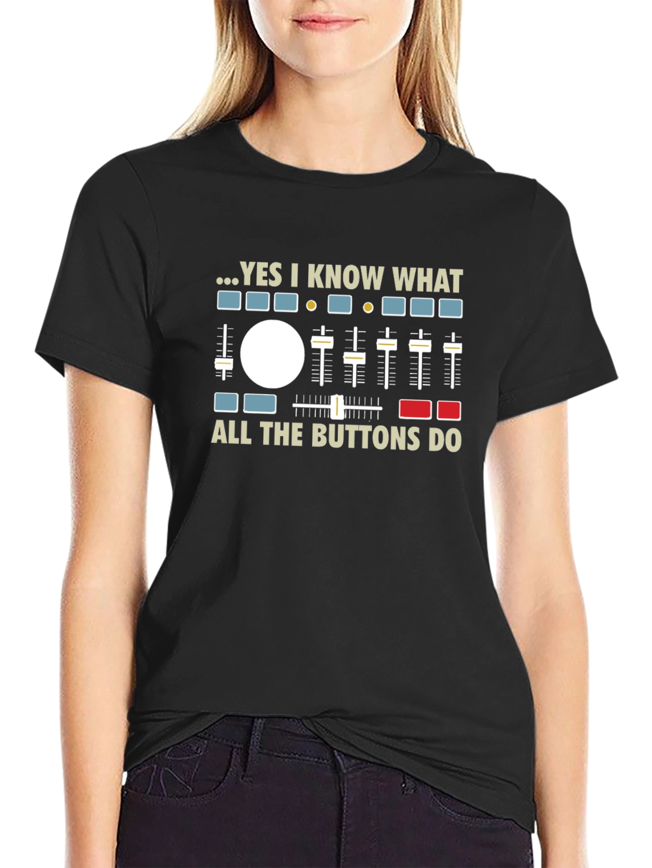 DJ Mixer Graphic T-Shirt