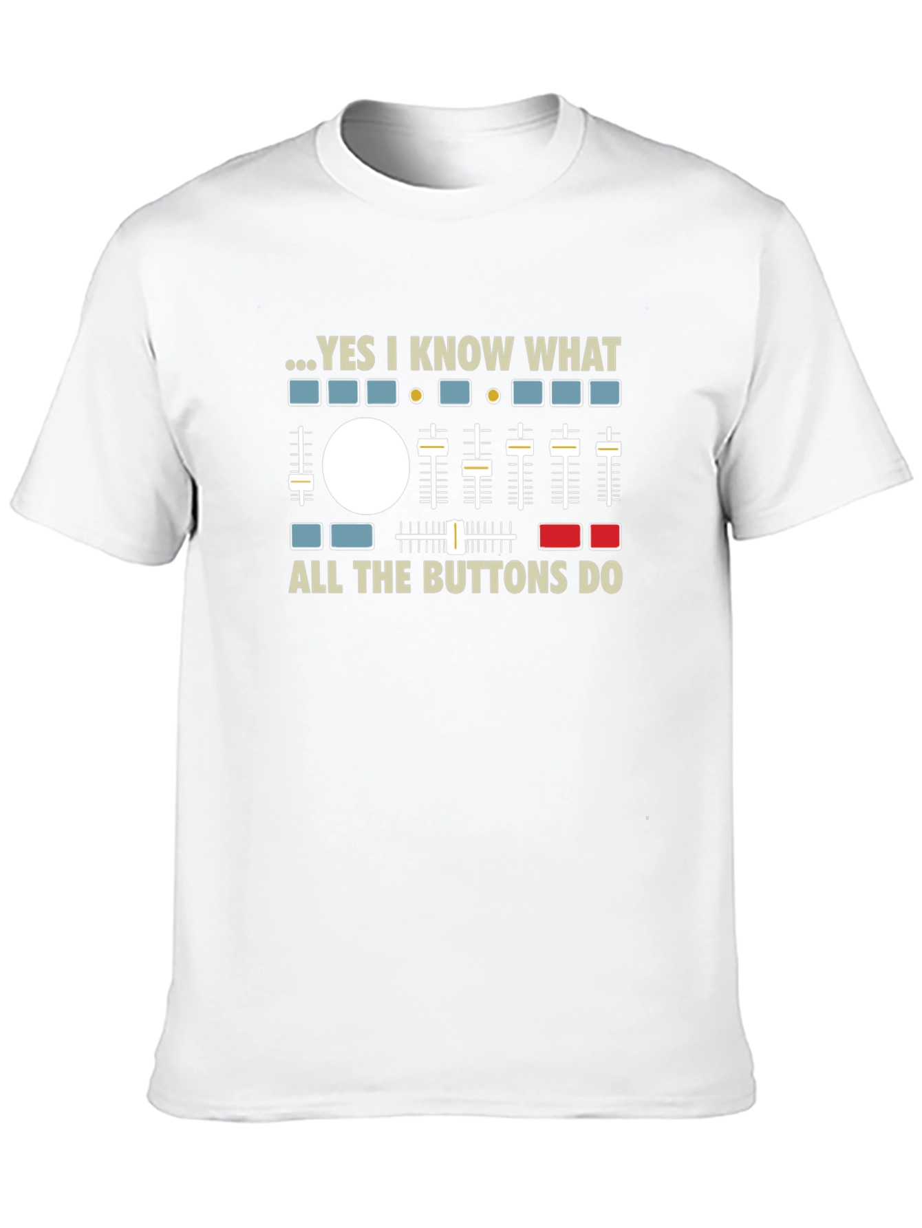 DJ Mixer Graphic T-Shirt