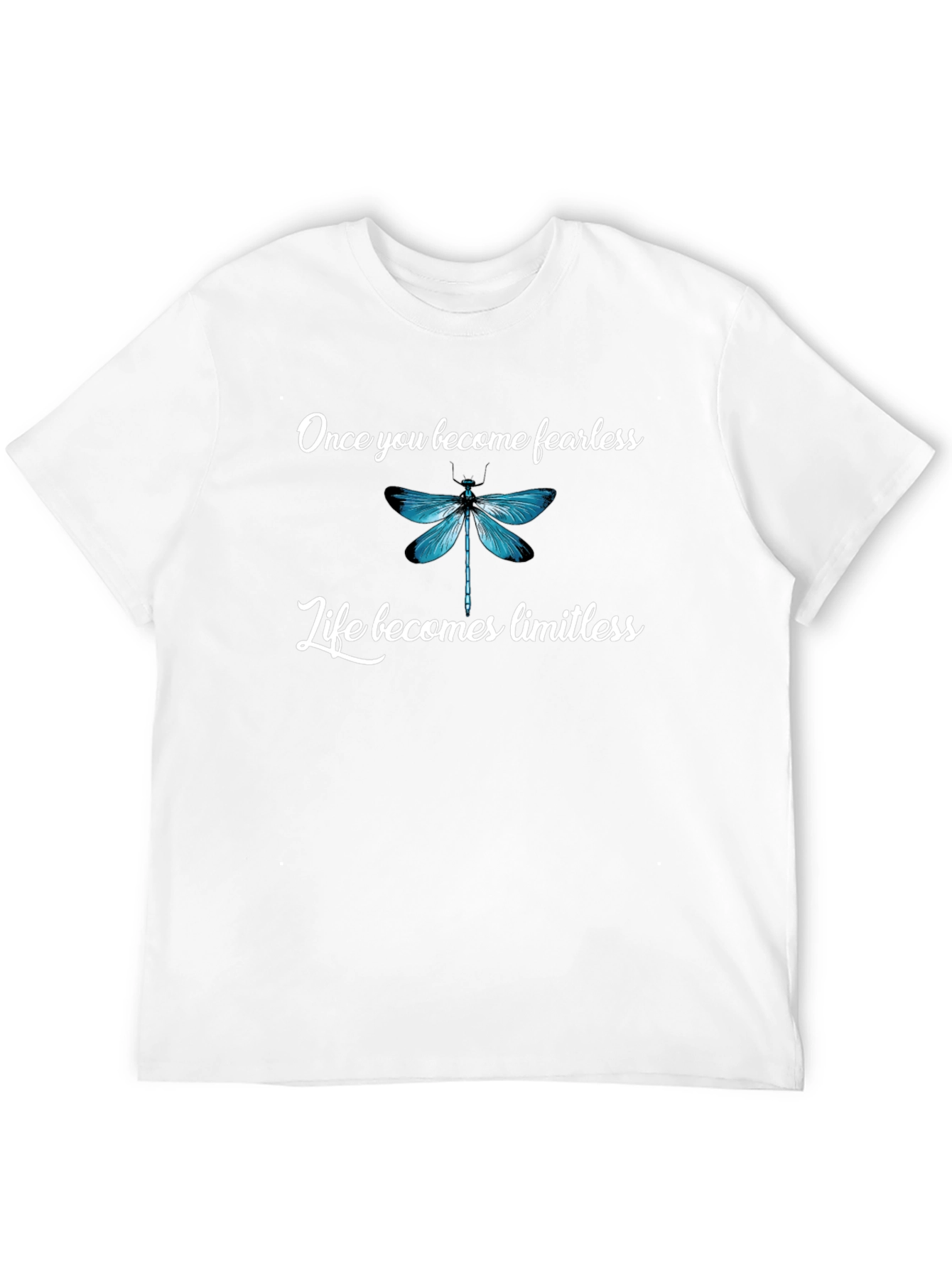 Fearless Limitless Dragonfly Graphic T-Shirt