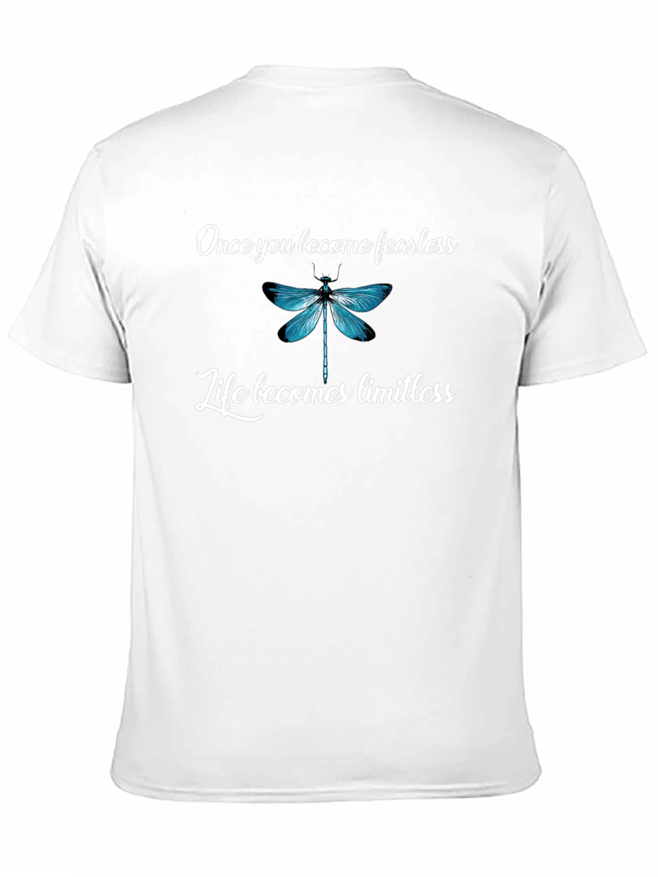 Fearless Limitless Dragonfly Graphic T-Shirt