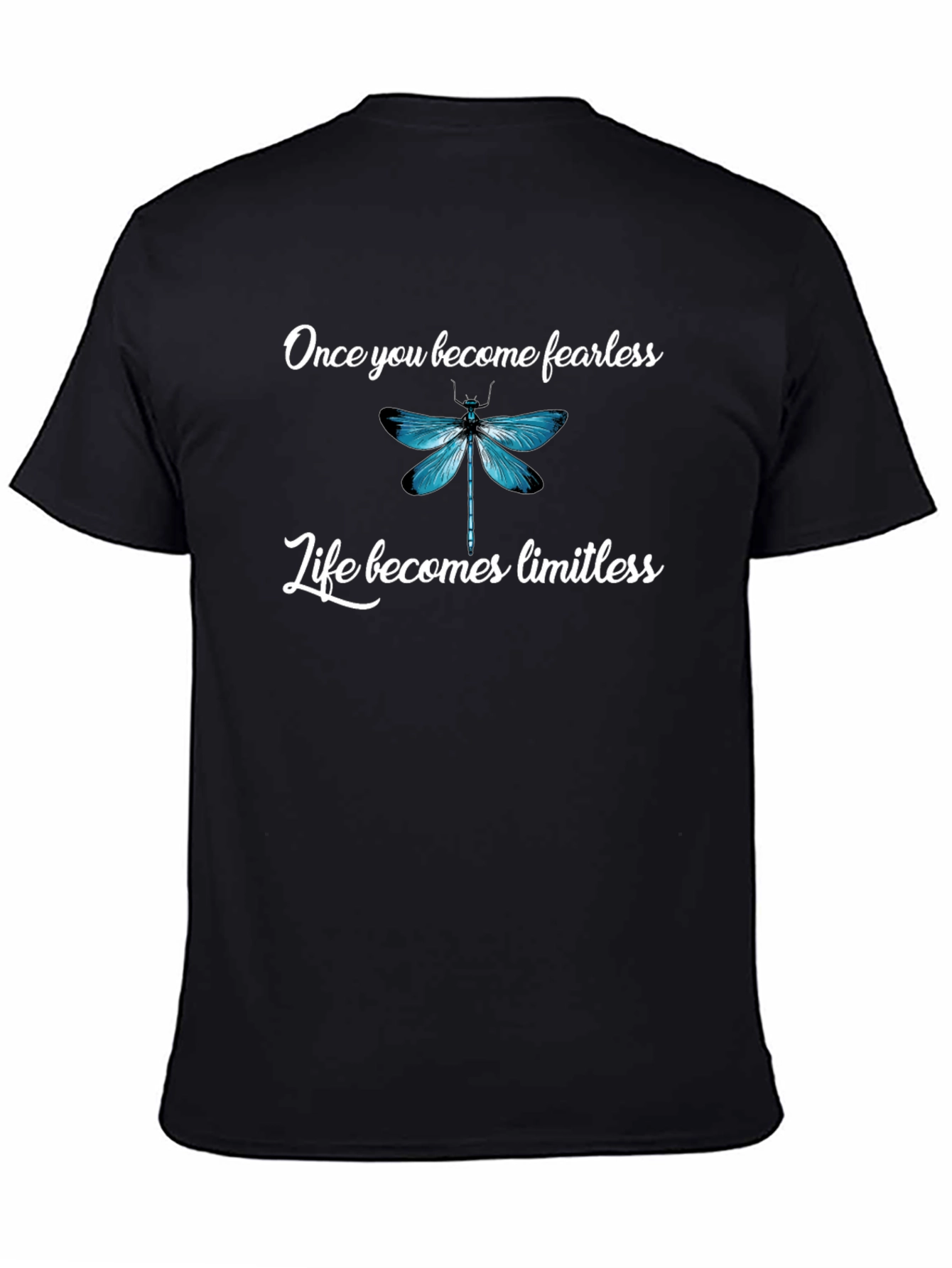 Fearless Limitless Dragonfly Graphic T-Shirt
