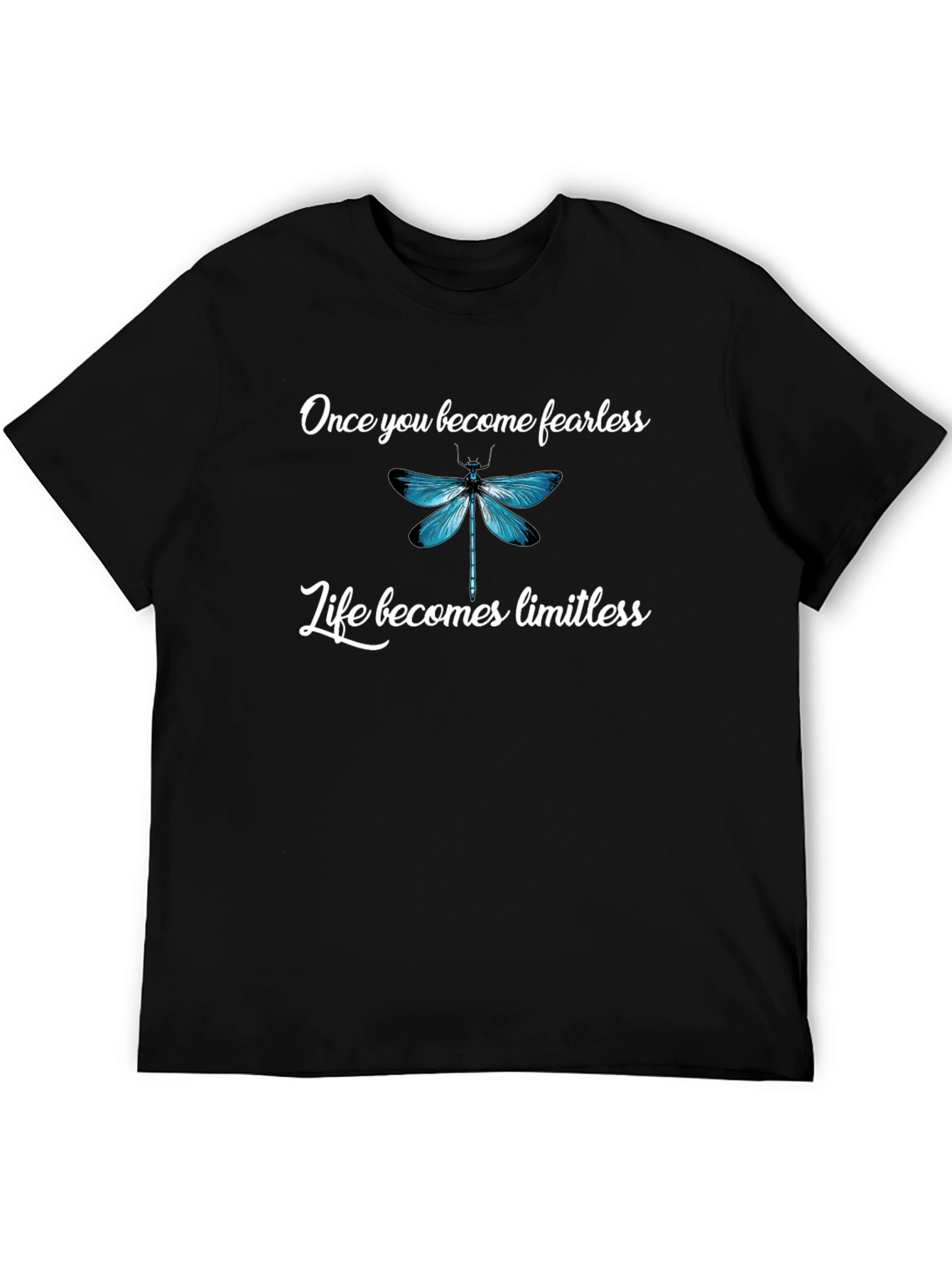 Fearless Limitless Dragonfly Graphic T-Shirt