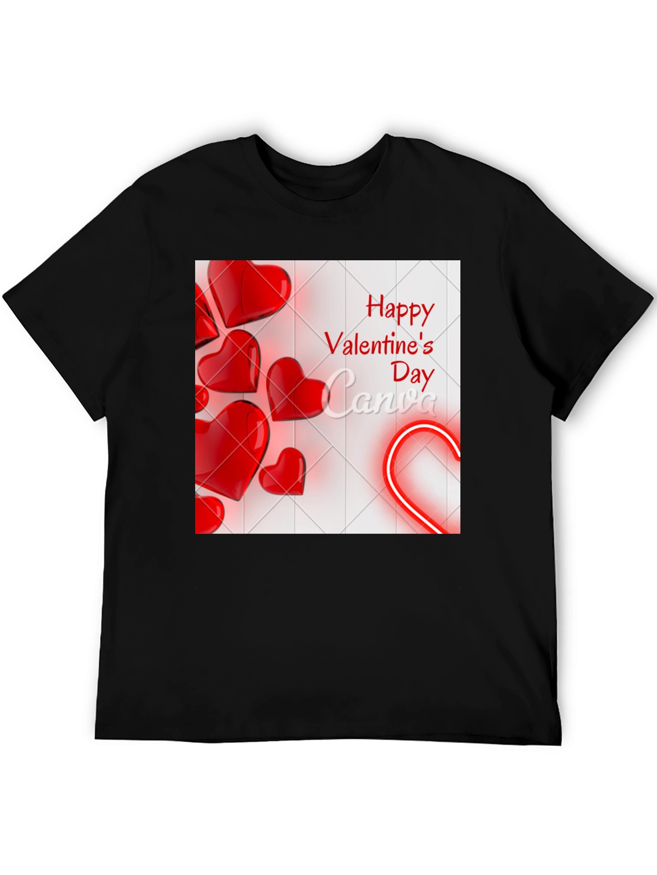 Happy Valentines Day Graphic T-Shirt