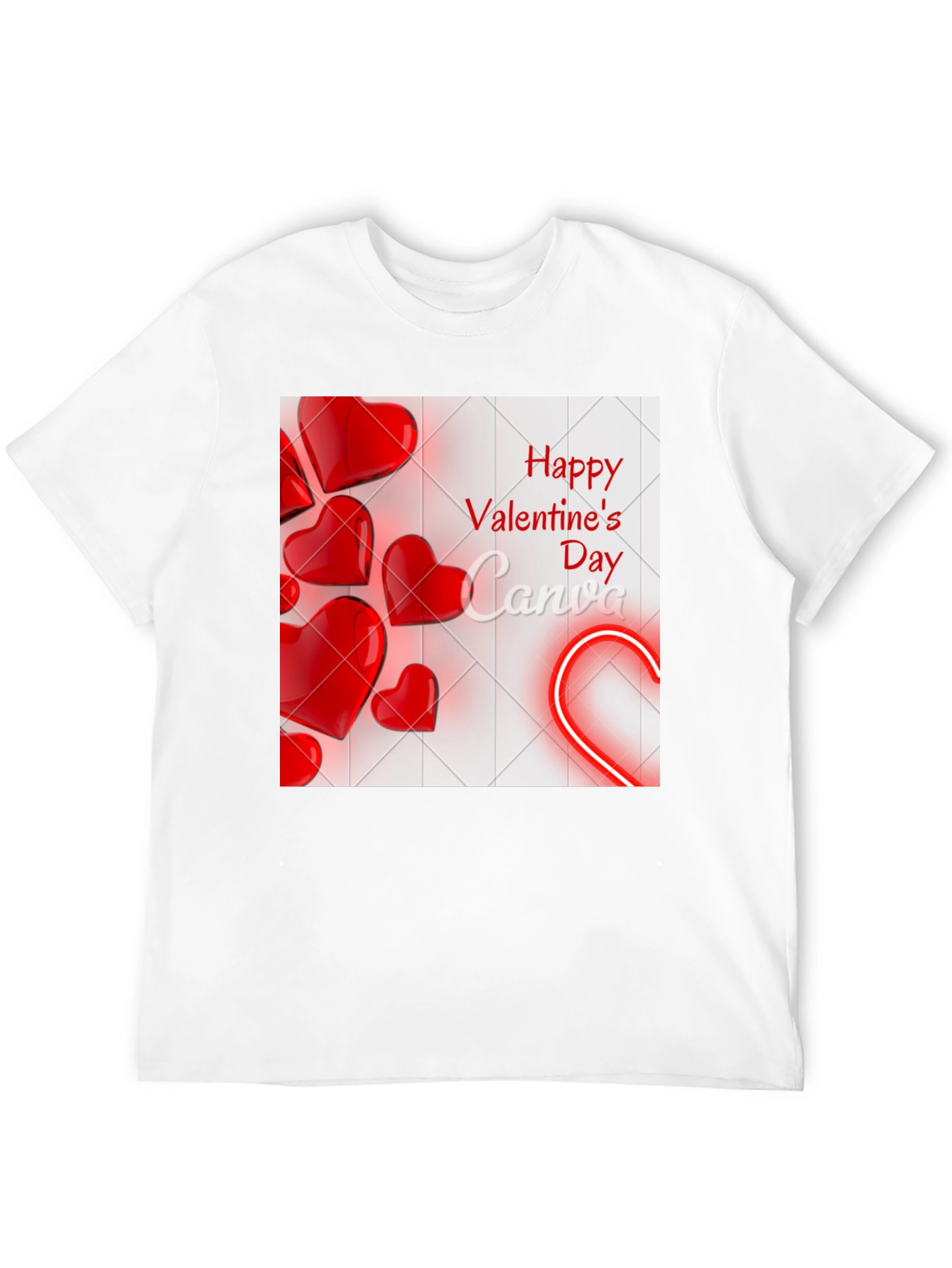 Happy Valentines Day Graphic T-Shirt
