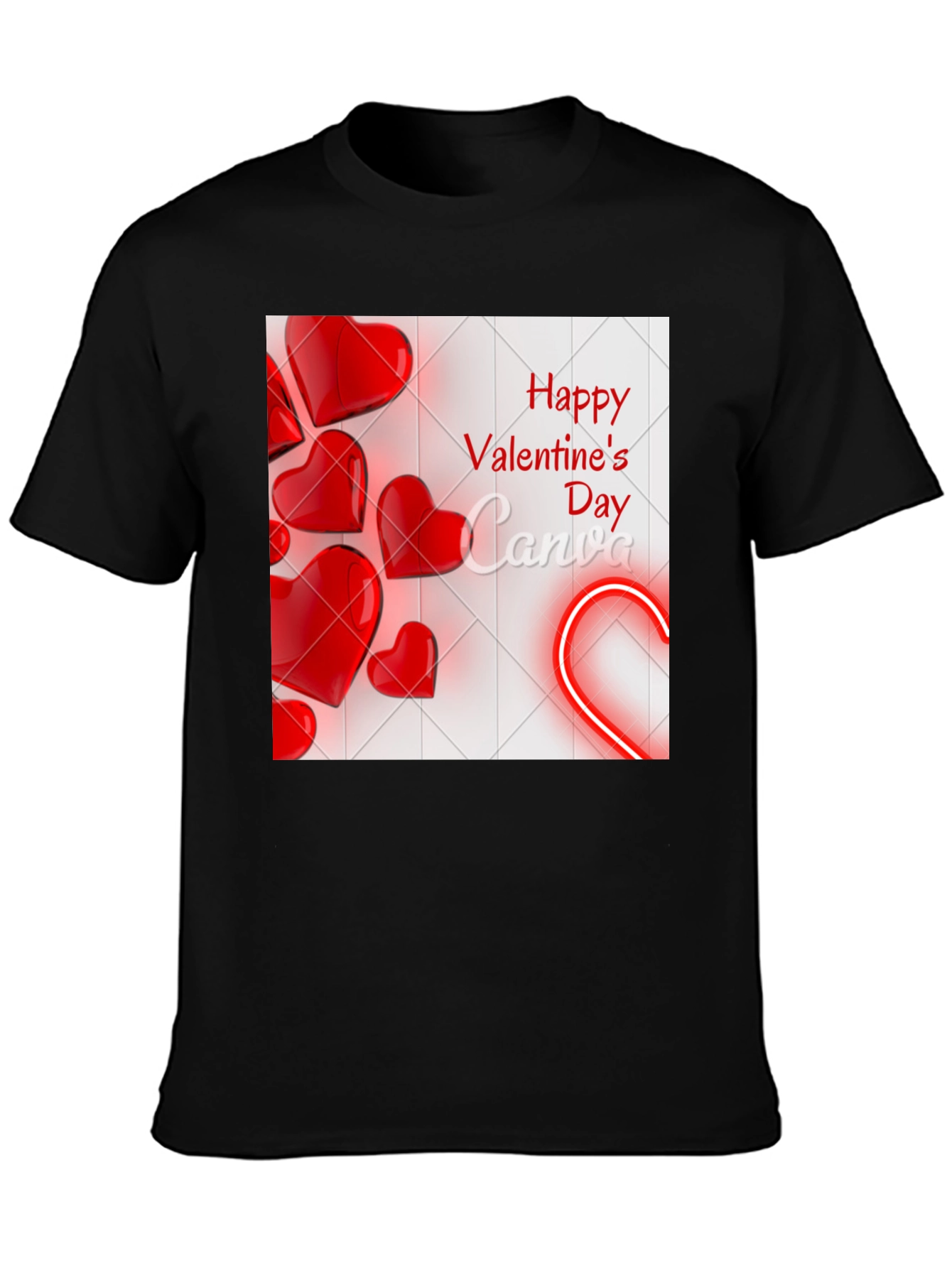 Happy Valentines Day Graphic T-Shirt