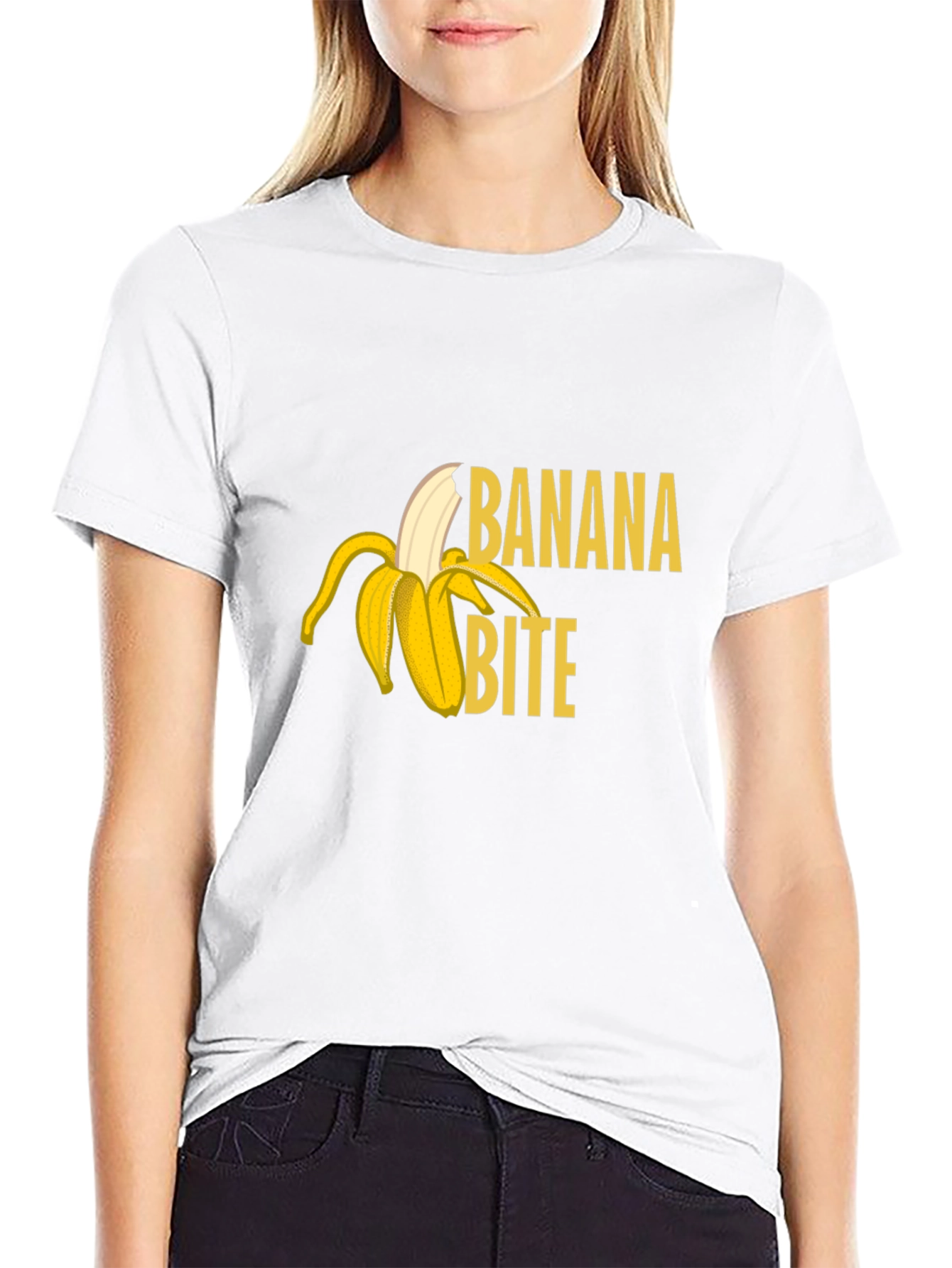 Banana Bite T-Shirt - Funny Graphic Tee