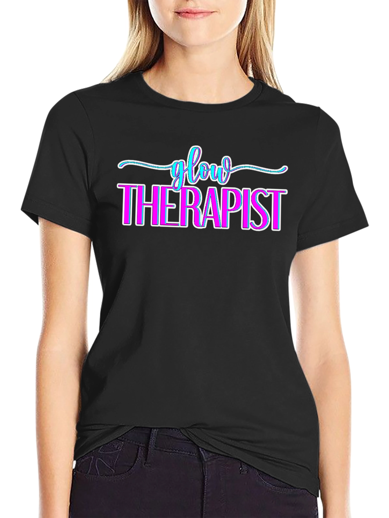 Glow Therapist Graphic T-Shirt