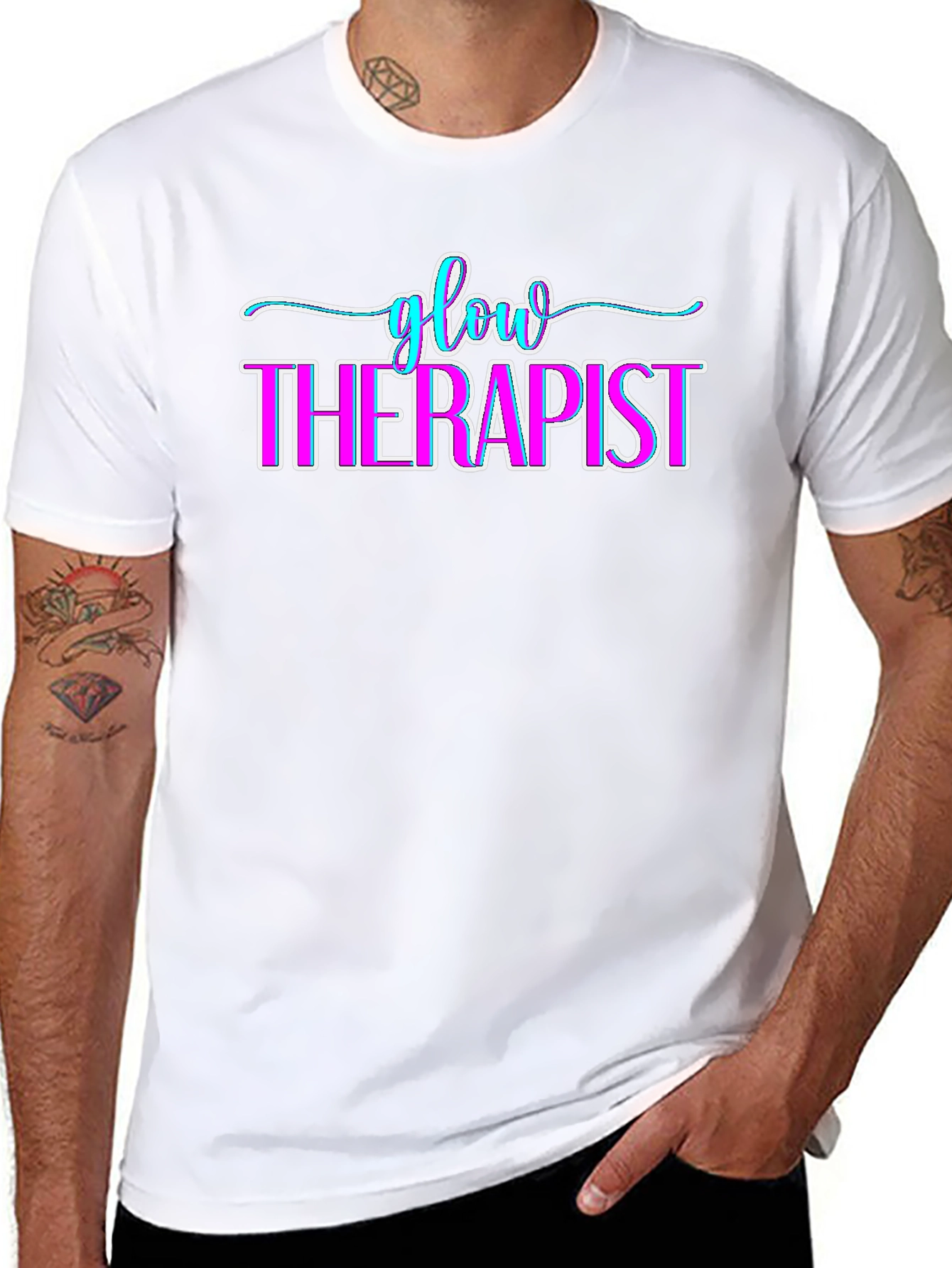 Glow Therapist Graphic T-Shirt