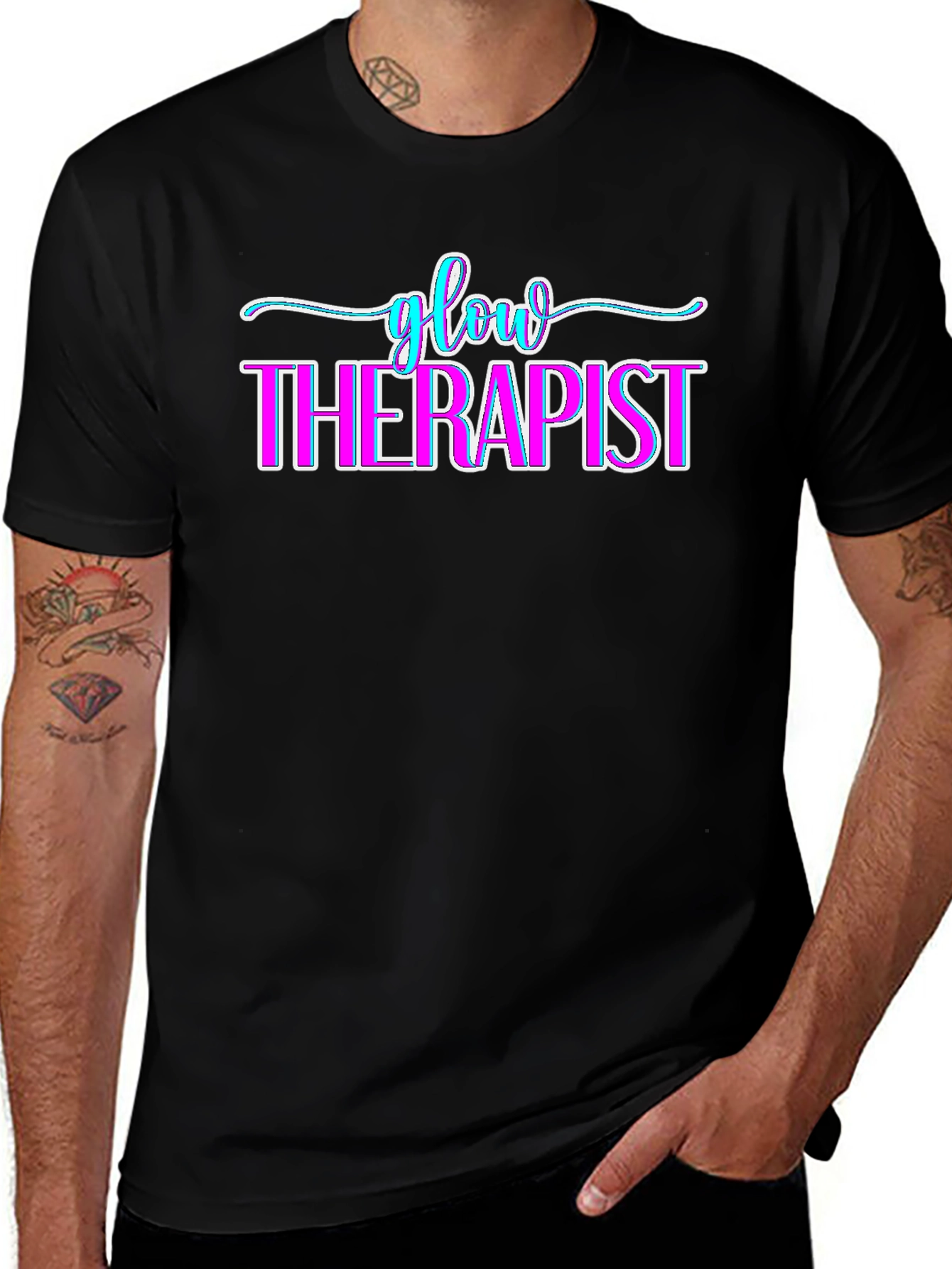 Glow Therapist Graphic T-Shirt