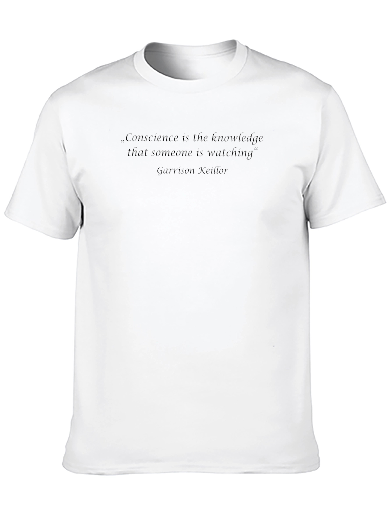 Inspirational Quote Tee - Conscience