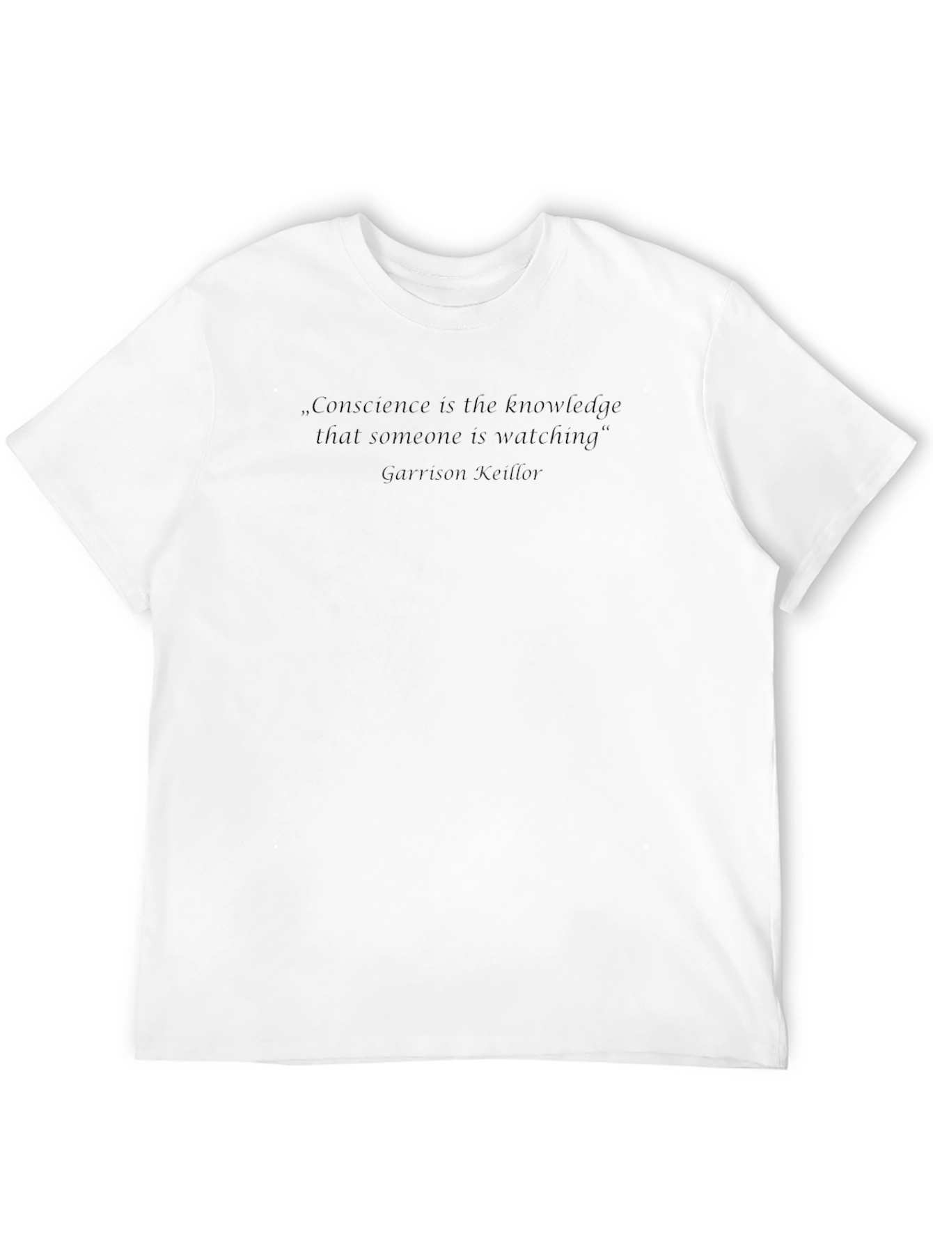 Inspirational Quote Tee - Conscience