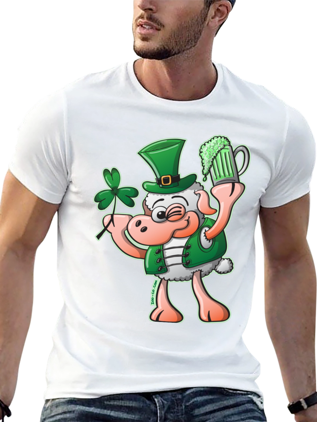 St. Patricks Day Sheep Graphic Tee