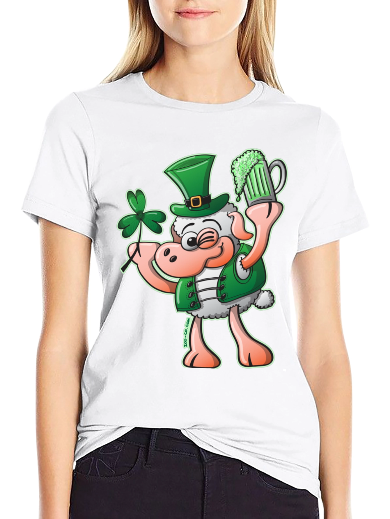 St. Patricks Day Sheep Graphic Tee