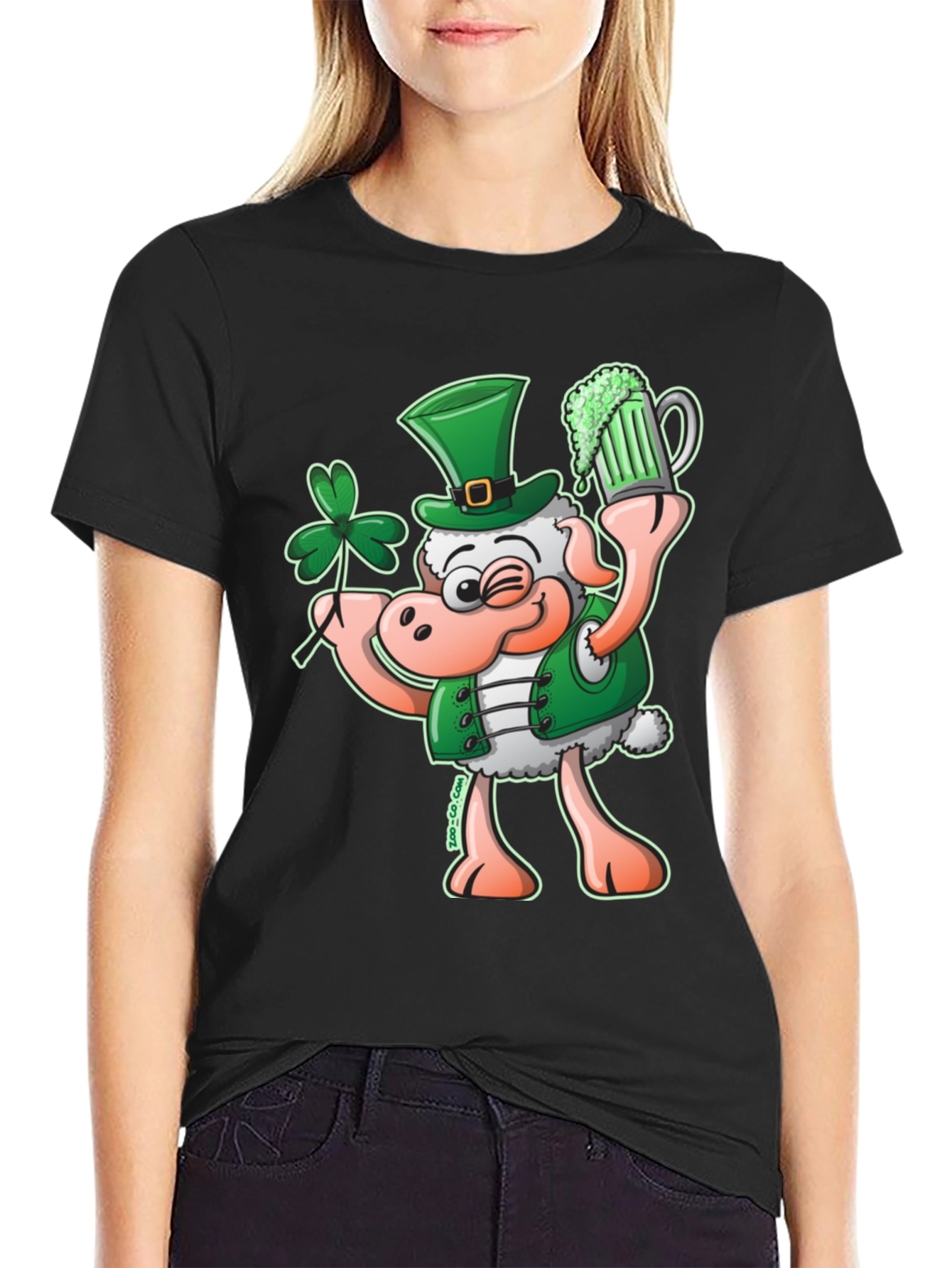 St. Patricks Day Sheep Graphic Tee
