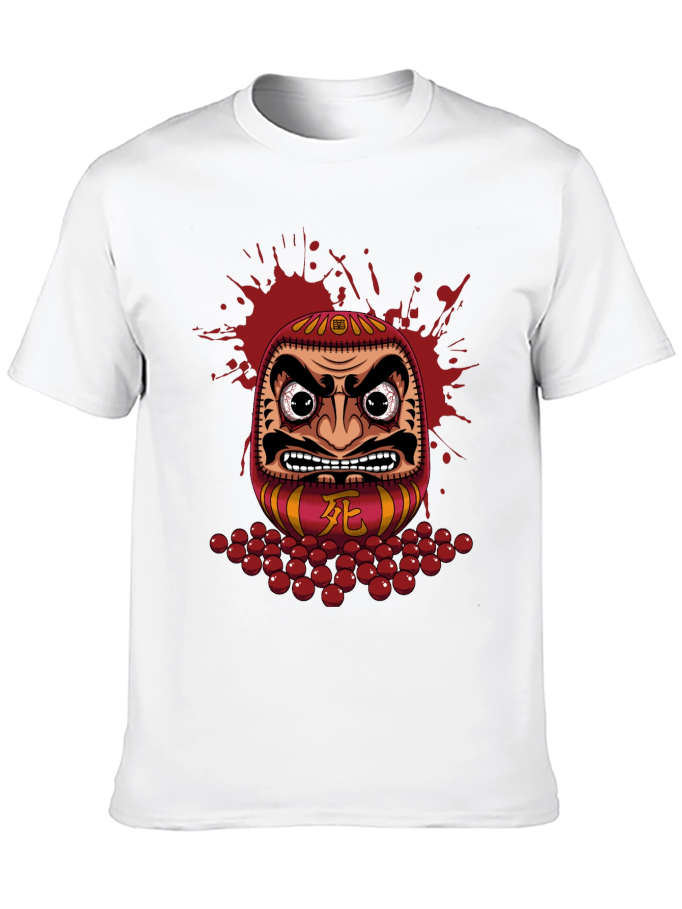 Daruma Doll Graphic Tee - Japanese Inspired Design