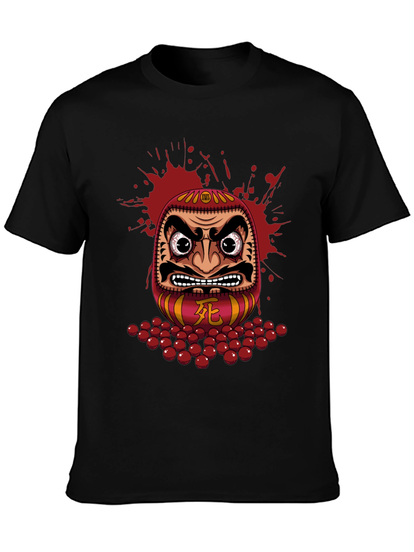 Daruma Doll Graphic Tee - Japanese Inspired Design